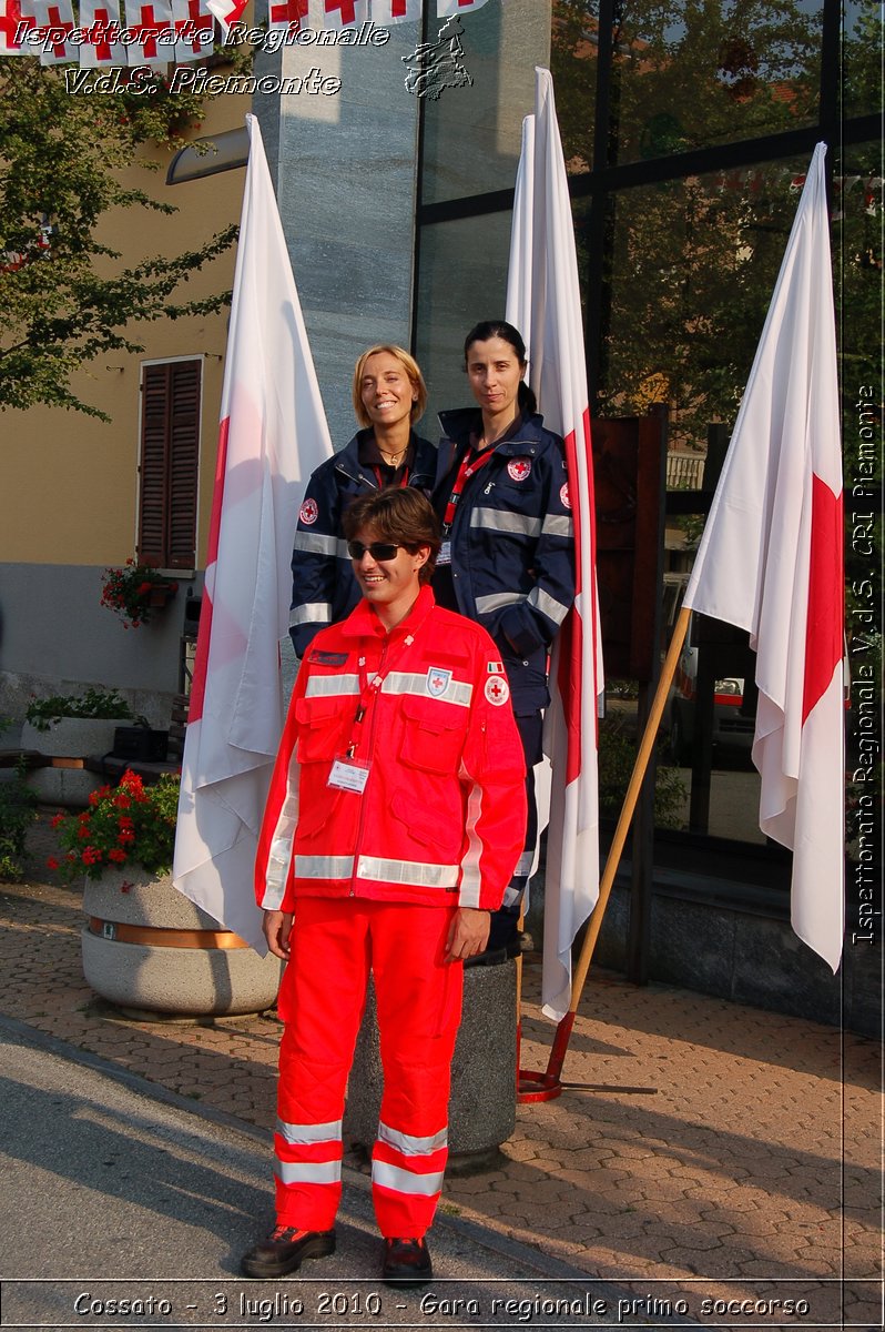 Cossato - 3 luglio 2010 - Gara regionale primo soccorso -  Croce Rossa Italiana - Ispettorato Regionale Volontari del Soccorso Piemonte