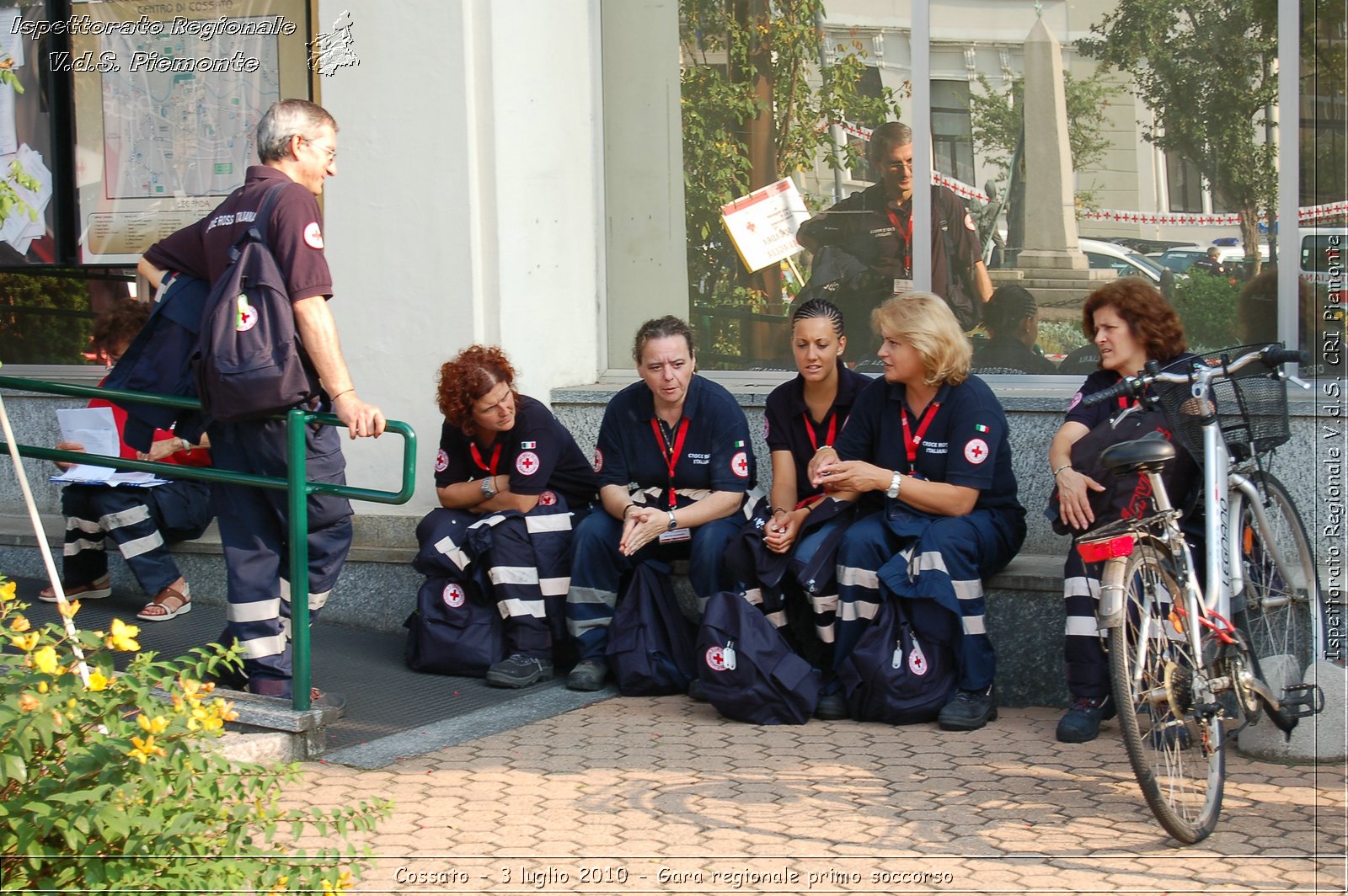 Cossato - 3 luglio 2010 - Gara regionale primo soccorso -  Croce Rossa Italiana - Ispettorato Regionale Volontari del Soccorso Piemonte