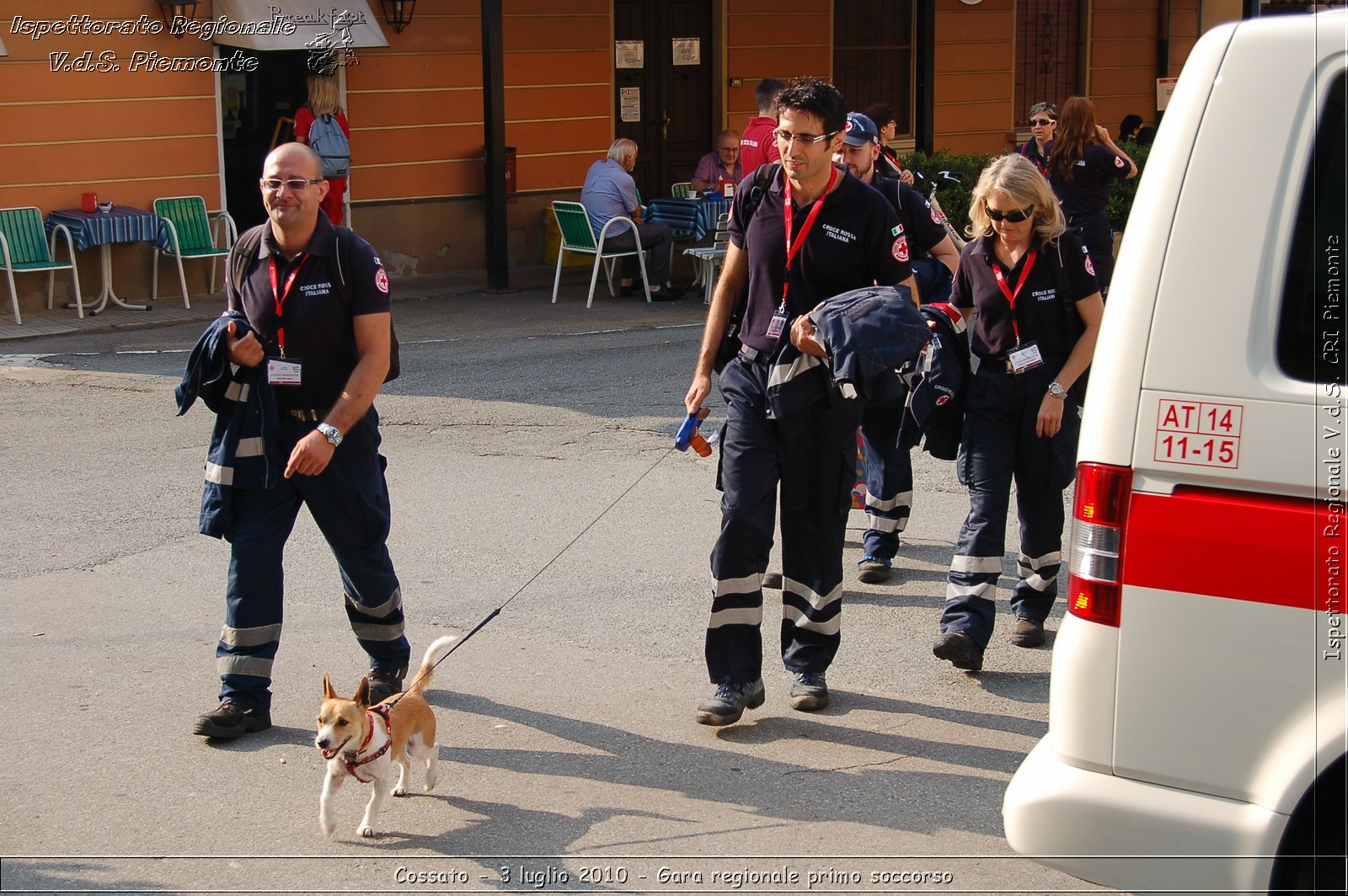 Cossato - 3 luglio 2010 - Gara regionale primo soccorso -  Croce Rossa Italiana - Ispettorato Regionale Volontari del Soccorso Piemonte