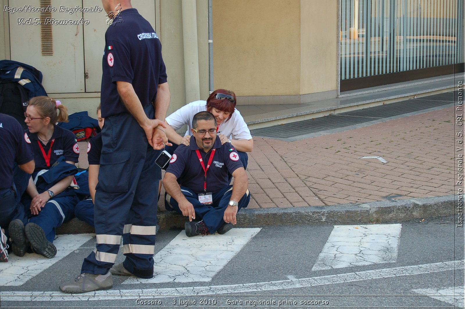 Cossato - 3 luglio 2010 - Gara regionale primo soccorso -  Croce Rossa Italiana - Ispettorato Regionale Volontari del Soccorso Piemonte