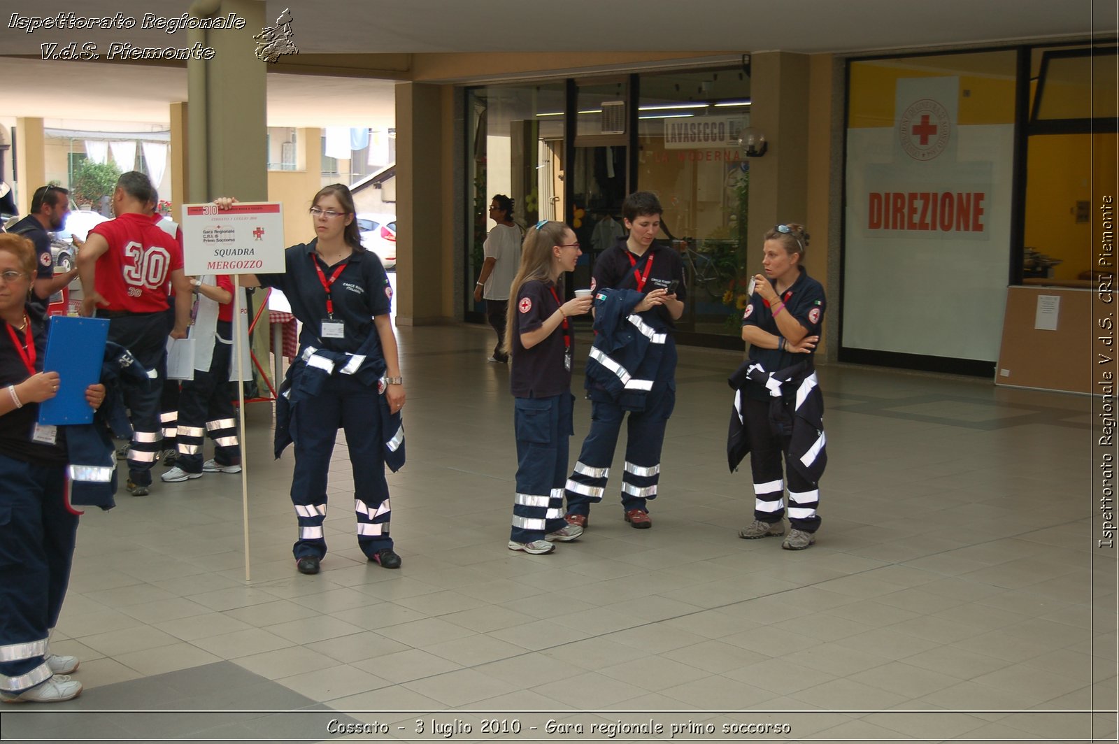 Cossato - 3 luglio 2010 - Gara regionale primo soccorso -  Croce Rossa Italiana - Ispettorato Regionale Volontari del Soccorso Piemonte