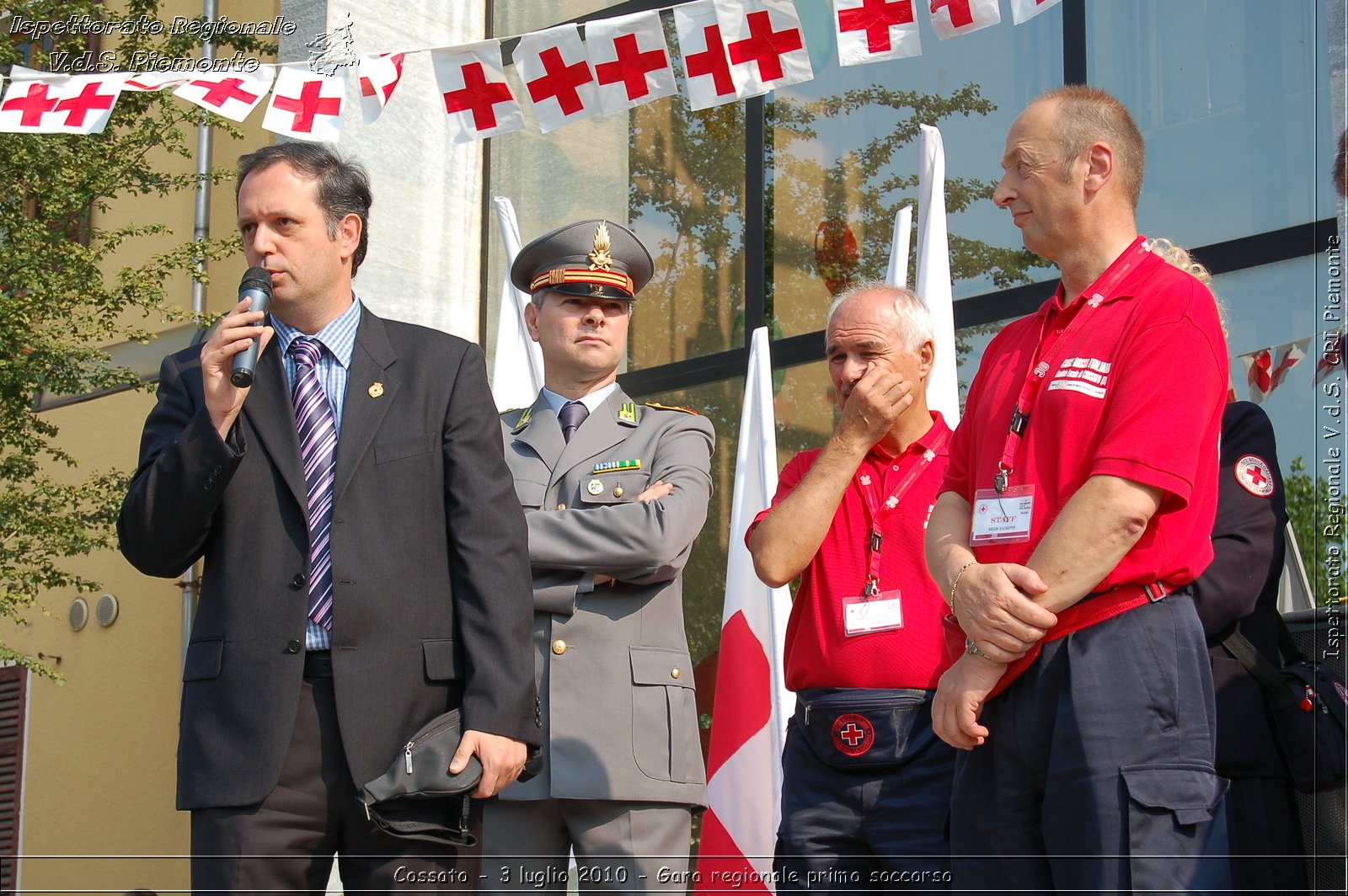 Cossato - 3 luglio 2010 - Gara regionale primo soccorso -  Croce Rossa Italiana - Ispettorato Regionale Volontari del Soccorso Piemonte