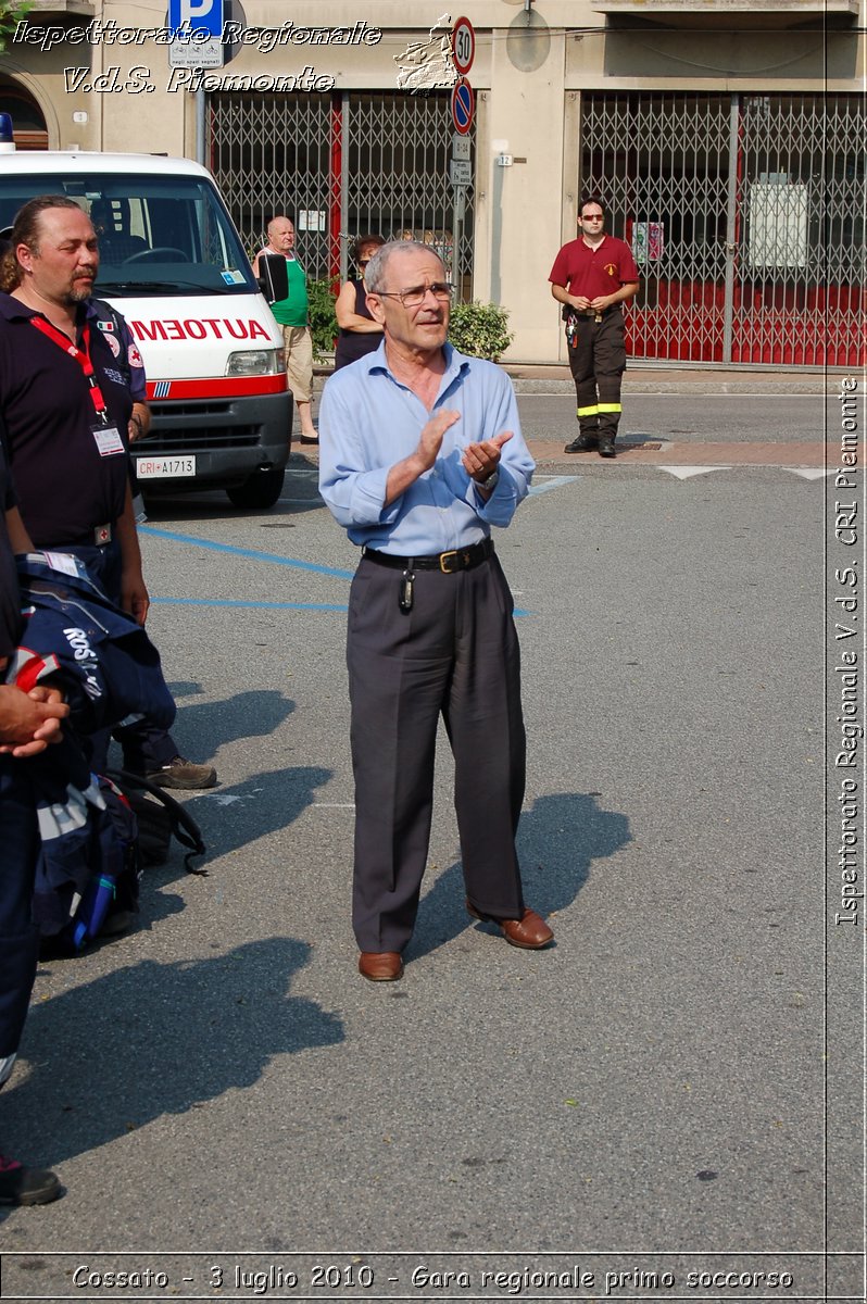 Cossato - 3 luglio 2010 - Gara regionale primo soccorso -  Croce Rossa Italiana - Ispettorato Regionale Volontari del Soccorso Piemonte