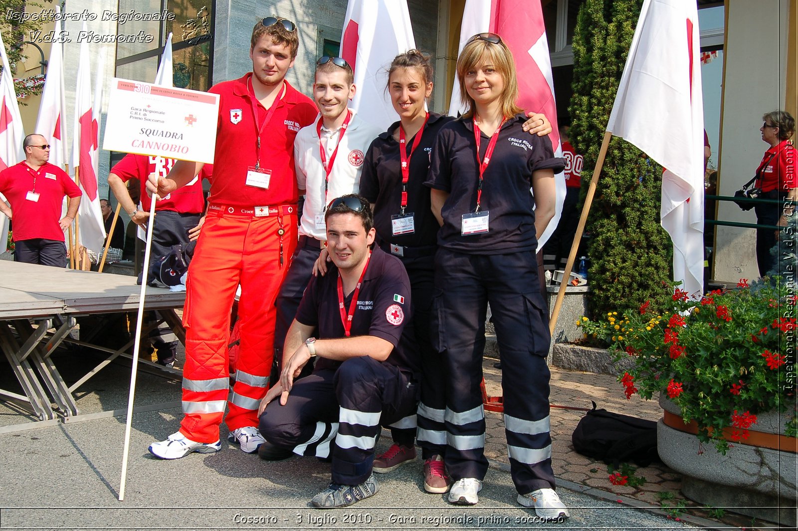 Cossato - 3 luglio 2010 - Gara regionale primo soccorso -  Croce Rossa Italiana - Ispettorato Regionale Volontari del Soccorso Piemonte