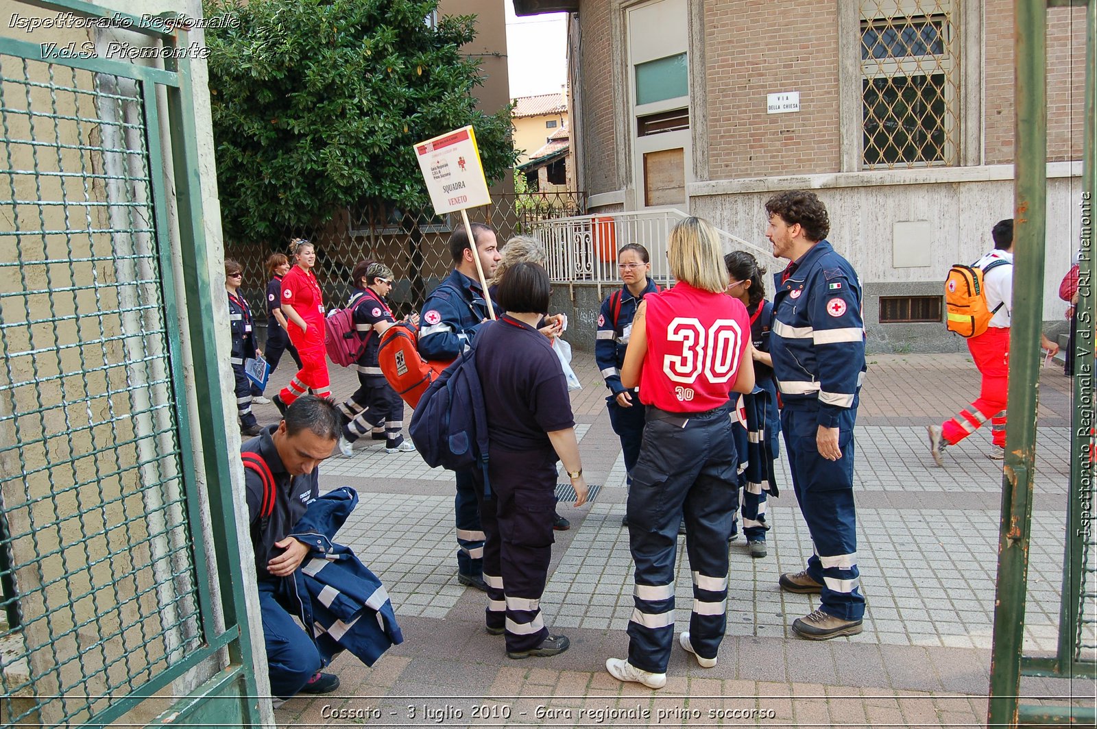 Cossato - 3 luglio 2010 - Gara regionale primo soccorso -  Croce Rossa Italiana - Ispettorato Regionale Volontari del Soccorso Piemonte