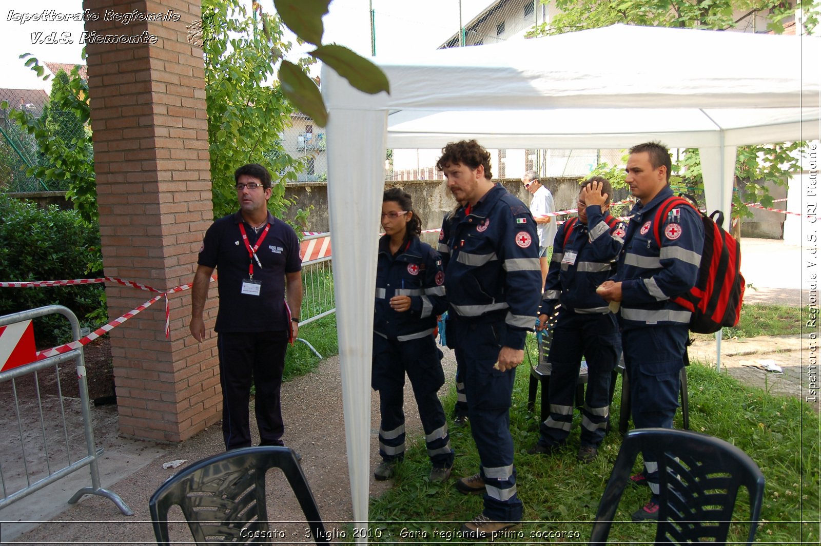 Cossato - 3 luglio 2010 - Gara regionale primo soccorso -  Croce Rossa Italiana - Ispettorato Regionale Volontari del Soccorso Piemonte