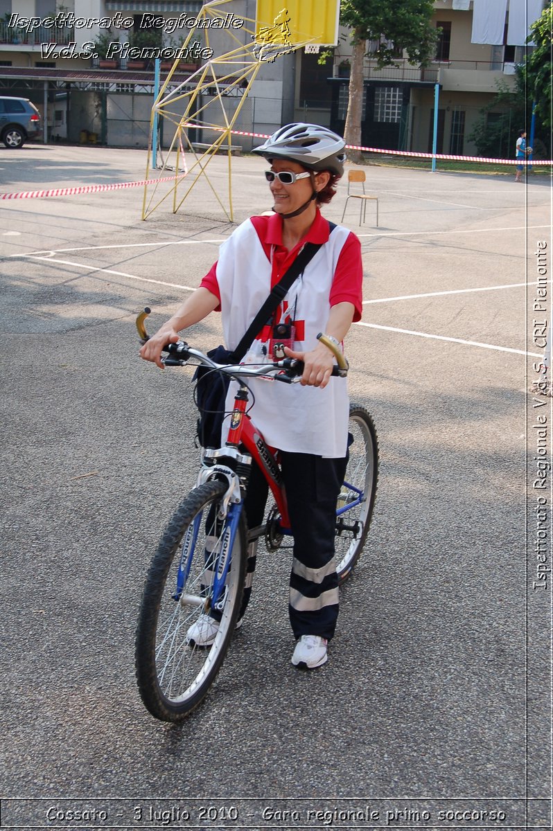 Cossato - 3 luglio 2010 - Gara regionale primo soccorso -  Croce Rossa Italiana - Ispettorato Regionale Volontari del Soccorso Piemonte