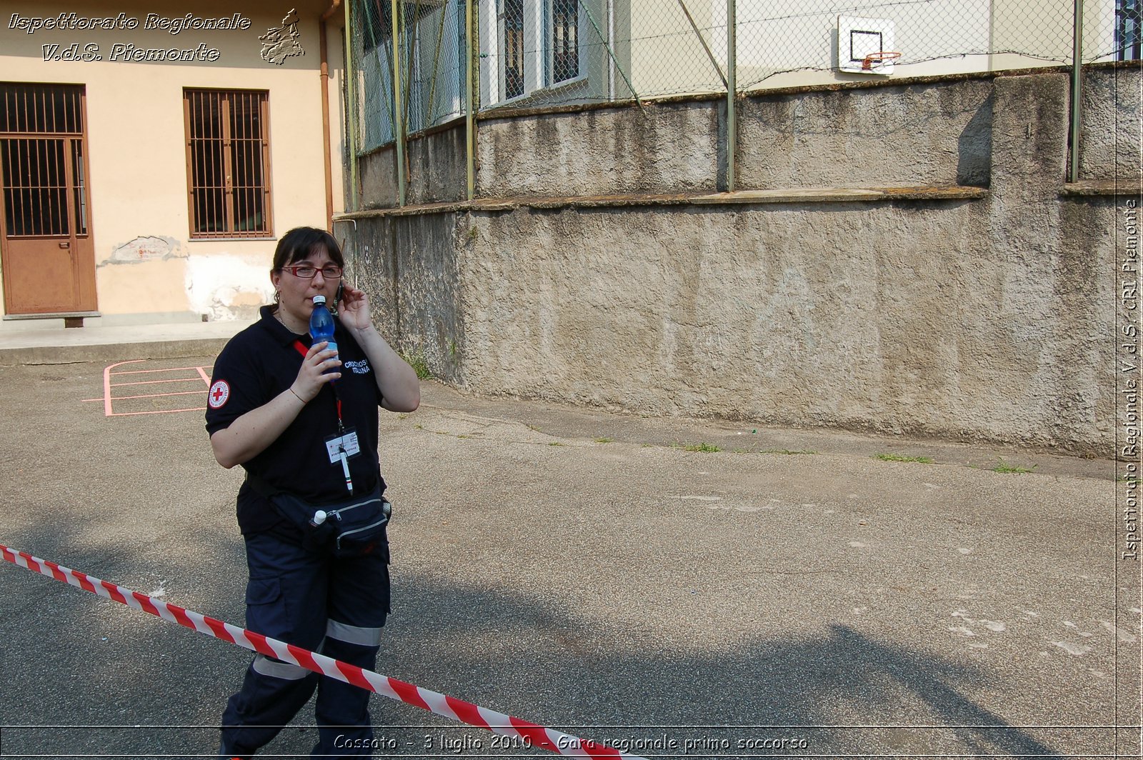 Cossato - 3 luglio 2010 - Gara regionale primo soccorso -  Croce Rossa Italiana - Ispettorato Regionale Volontari del Soccorso Piemonte