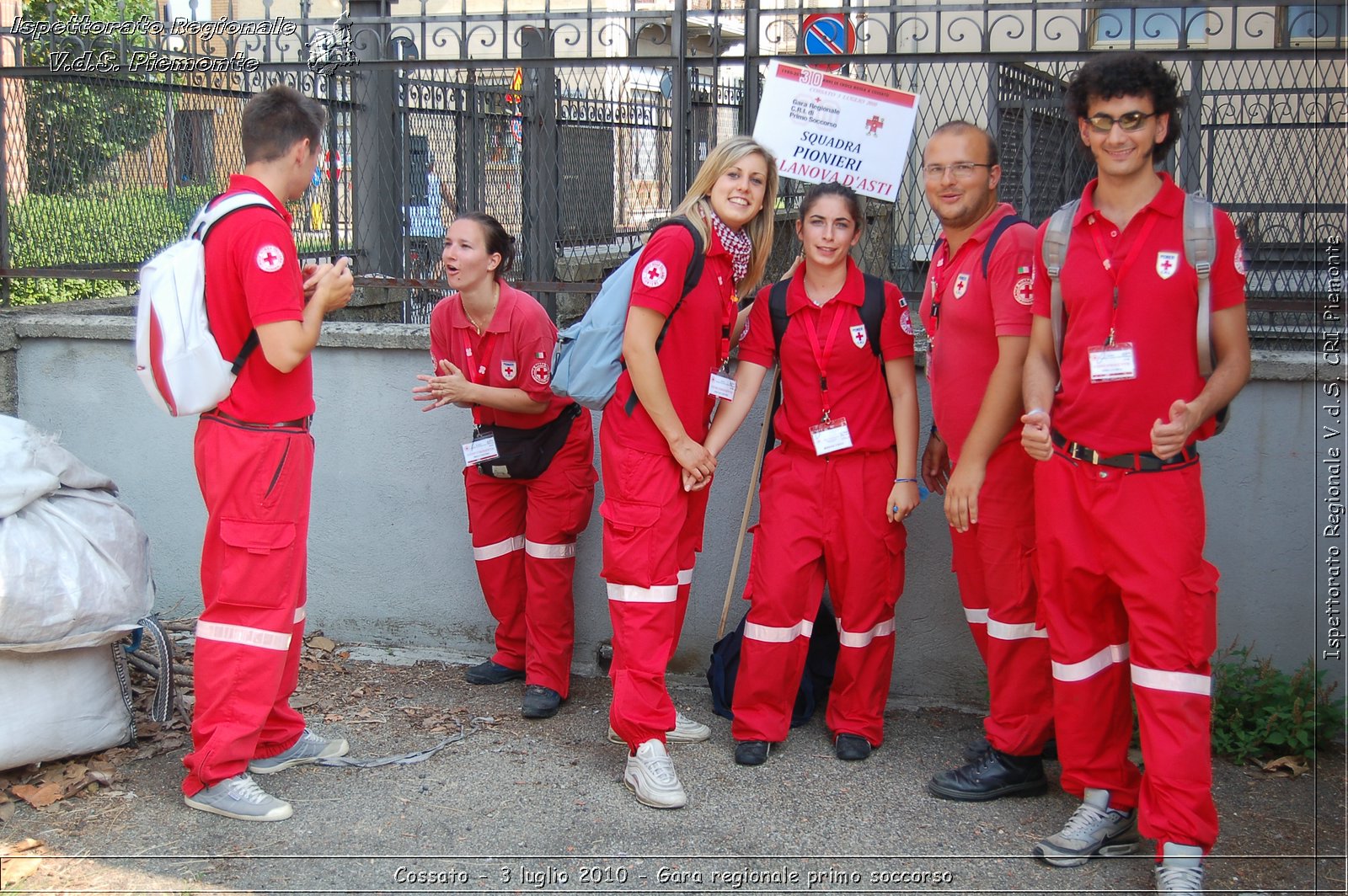 Cossato - 3 luglio 2010 - Gara regionale primo soccorso -  Croce Rossa Italiana - Ispettorato Regionale Volontari del Soccorso Piemonte