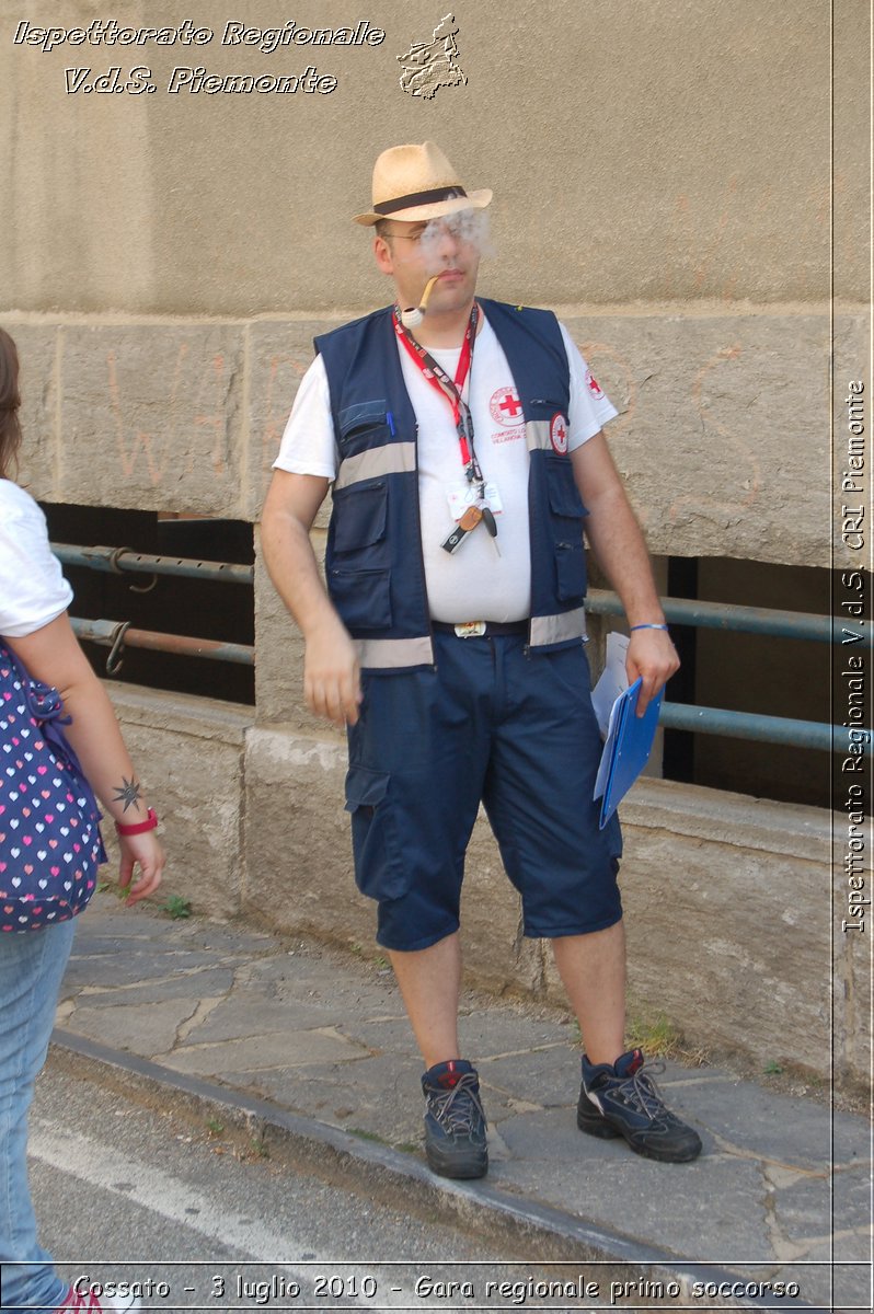 Cossato - 3 luglio 2010 - Gara regionale primo soccorso -  Croce Rossa Italiana - Ispettorato Regionale Volontari del Soccorso Piemonte