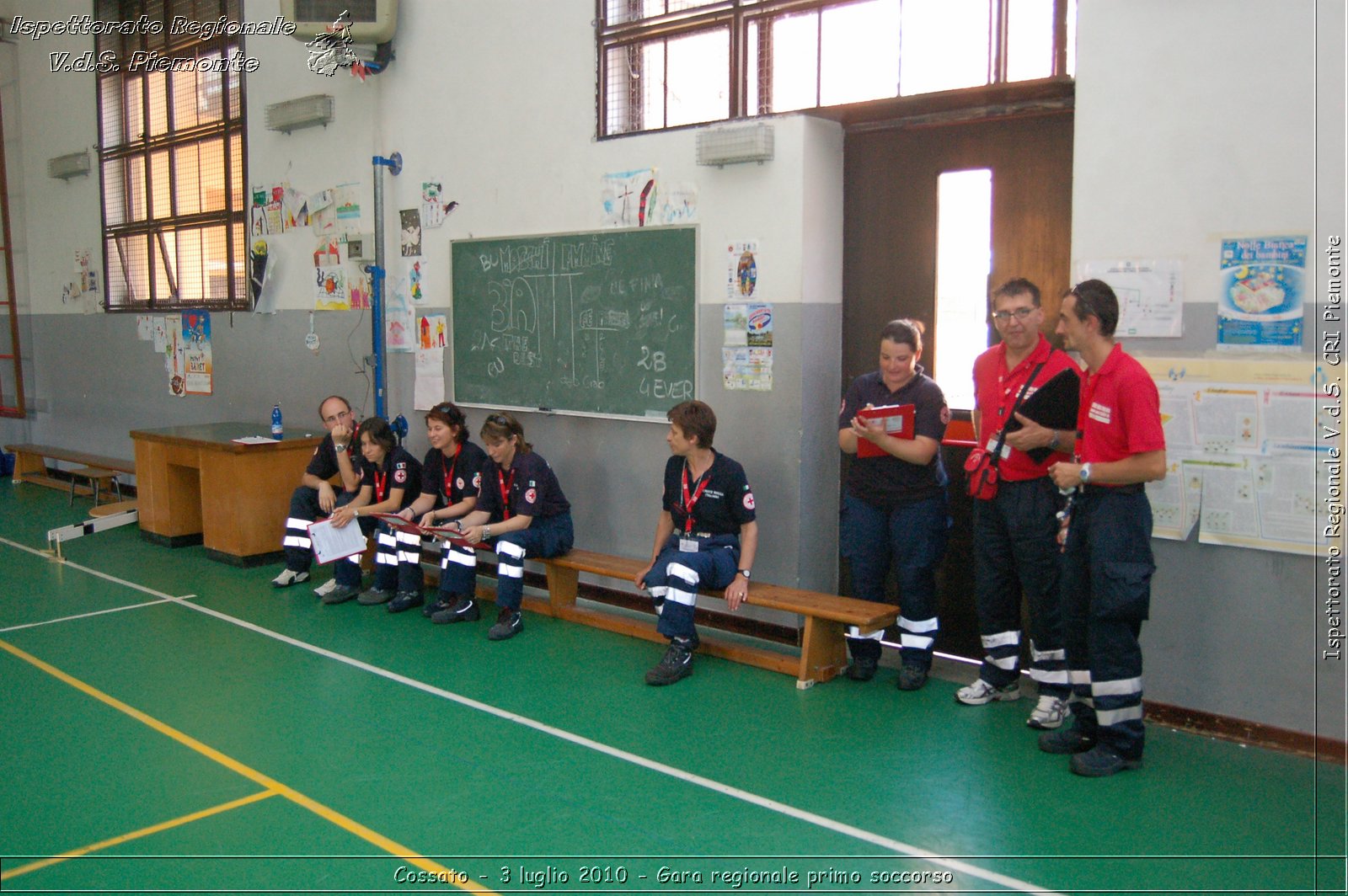 Cossato - 3 luglio 2010 - Gara regionale primo soccorso -  Croce Rossa Italiana - Ispettorato Regionale Volontari del Soccorso Piemonte