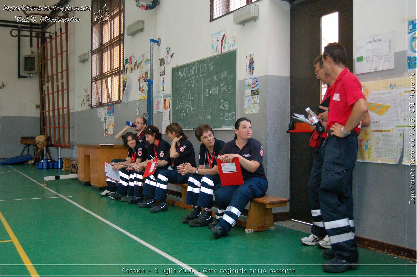 Cossato - 3 luglio 2010 - Gara regionale primo soccorso -  Croce Rossa Italiana - Ispettorato Regionale Volontari del Soccorso Piemonte