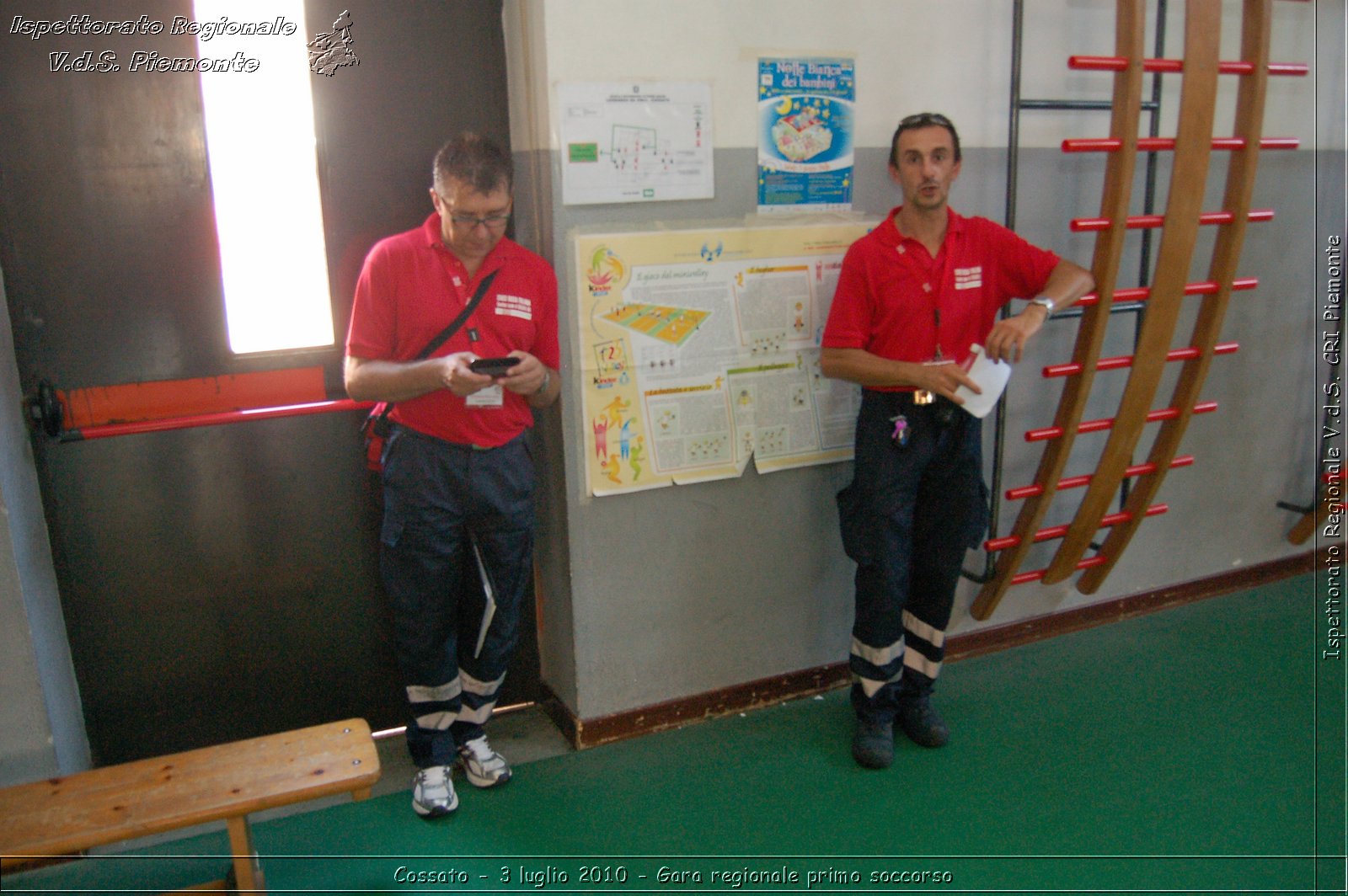 Cossato - 3 luglio 2010 - Gara regionale primo soccorso -  Croce Rossa Italiana - Ispettorato Regionale Volontari del Soccorso Piemonte