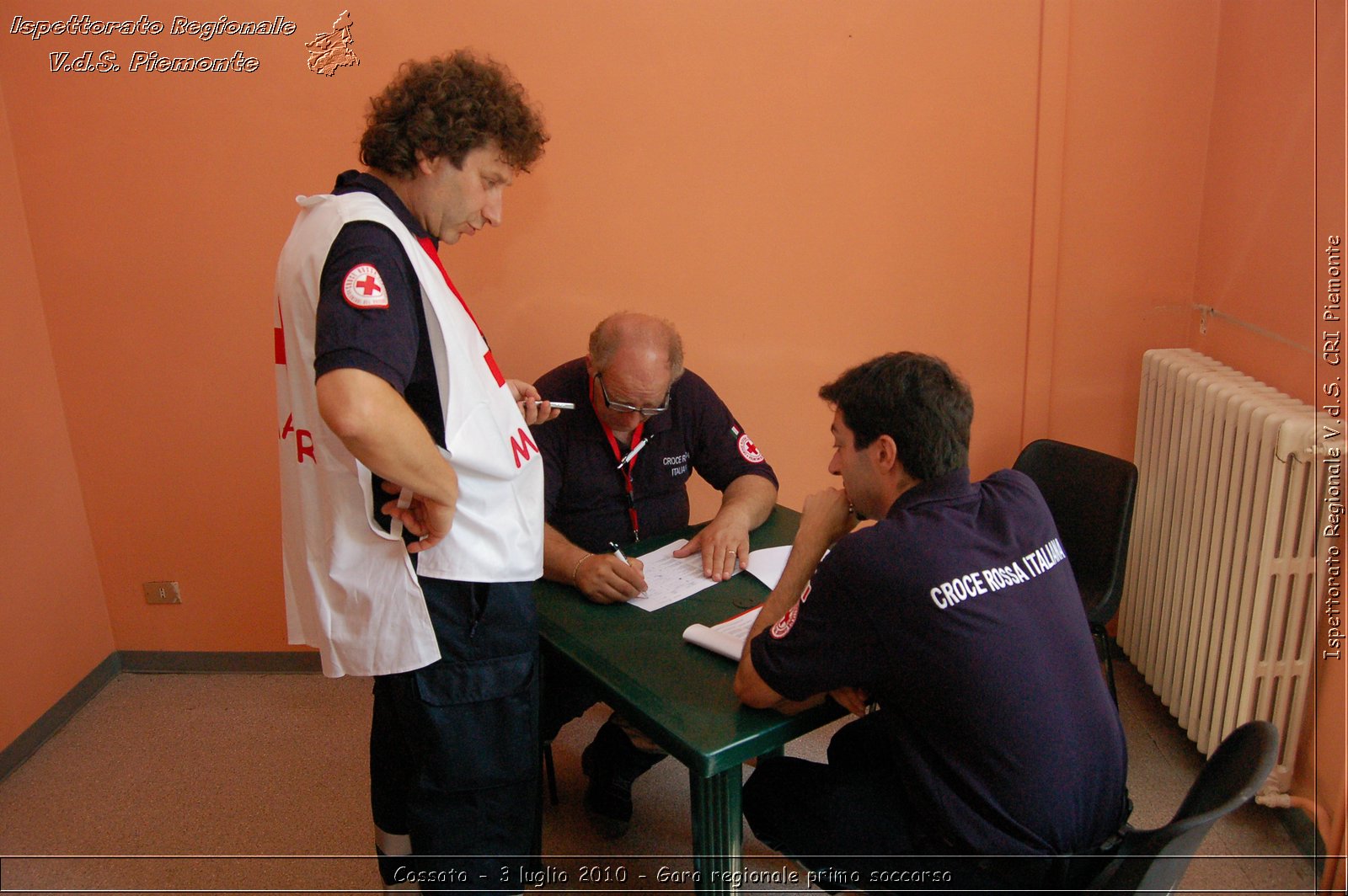 Cossato - 3 luglio 2010 - Gara regionale primo soccorso -  Croce Rossa Italiana - Ispettorato Regionale Volontari del Soccorso Piemonte