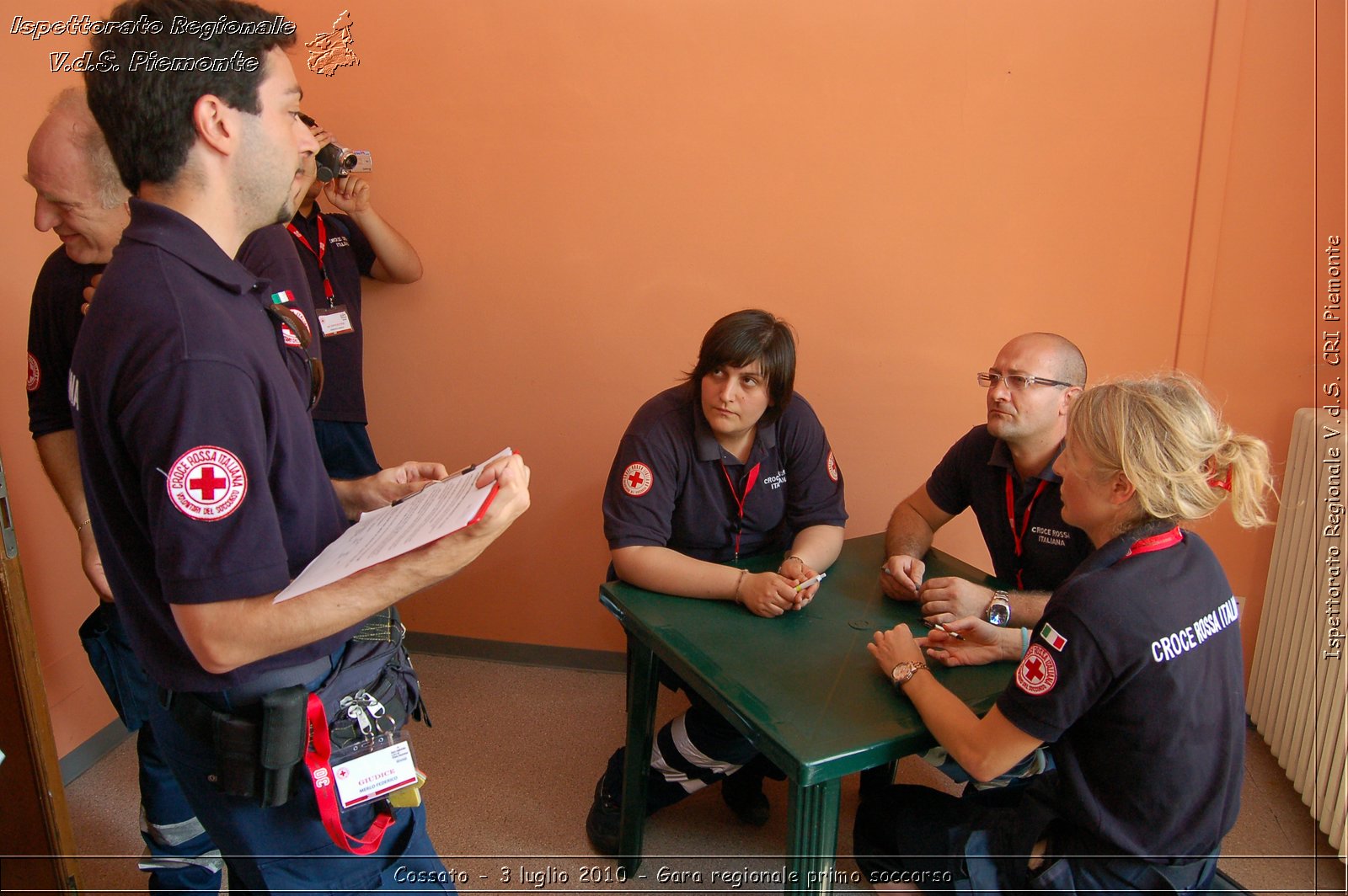 Cossato - 3 luglio 2010 - Gara regionale primo soccorso -  Croce Rossa Italiana - Ispettorato Regionale Volontari del Soccorso Piemonte