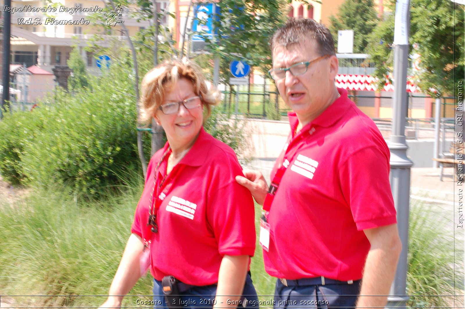 Cossato - 3 luglio 2010 - Gara regionale primo soccorso -  Croce Rossa Italiana - Ispettorato Regionale Volontari del Soccorso Piemonte