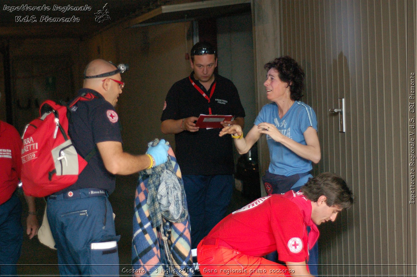 Cossato - 3 luglio 2010 - Gara regionale primo soccorso -  Croce Rossa Italiana - Ispettorato Regionale Volontari del Soccorso Piemonte