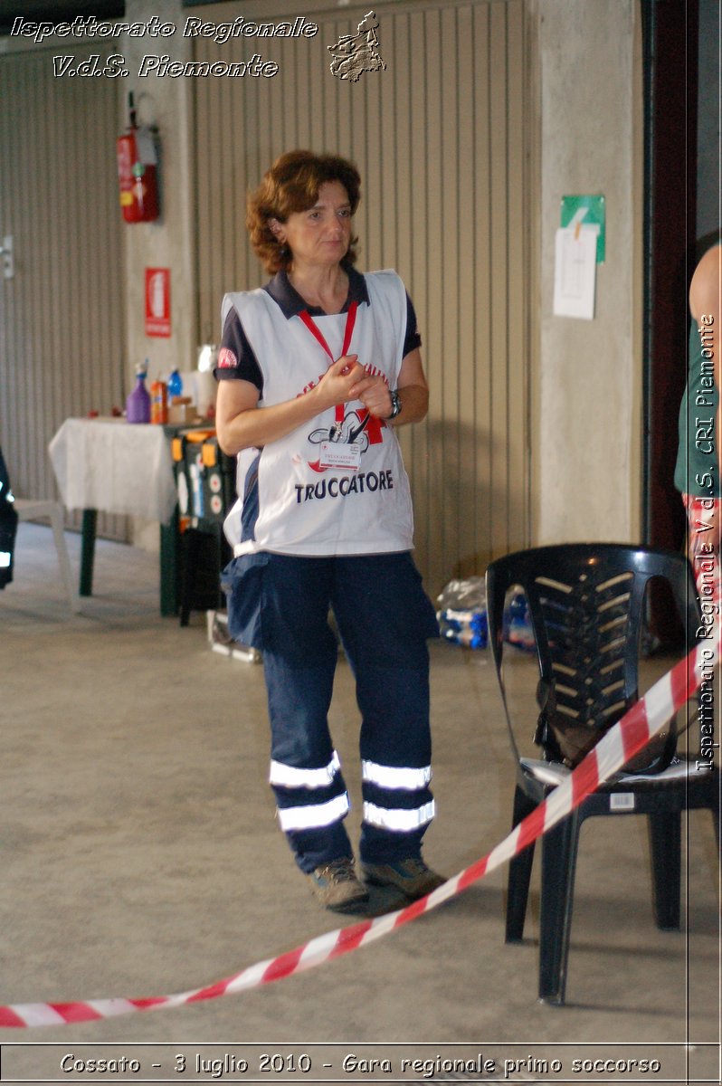 Cossato - 3 luglio 2010 - Gara regionale primo soccorso -  Croce Rossa Italiana - Ispettorato Regionale Volontari del Soccorso Piemonte