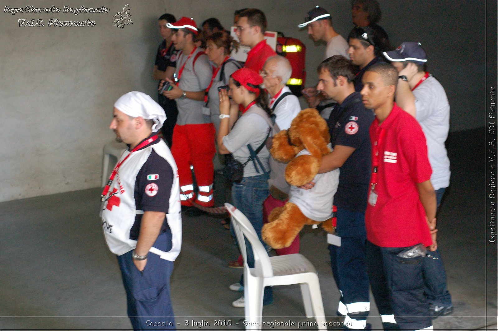 Cossato - 3 luglio 2010 - Gara regionale primo soccorso -  Croce Rossa Italiana - Ispettorato Regionale Volontari del Soccorso Piemonte