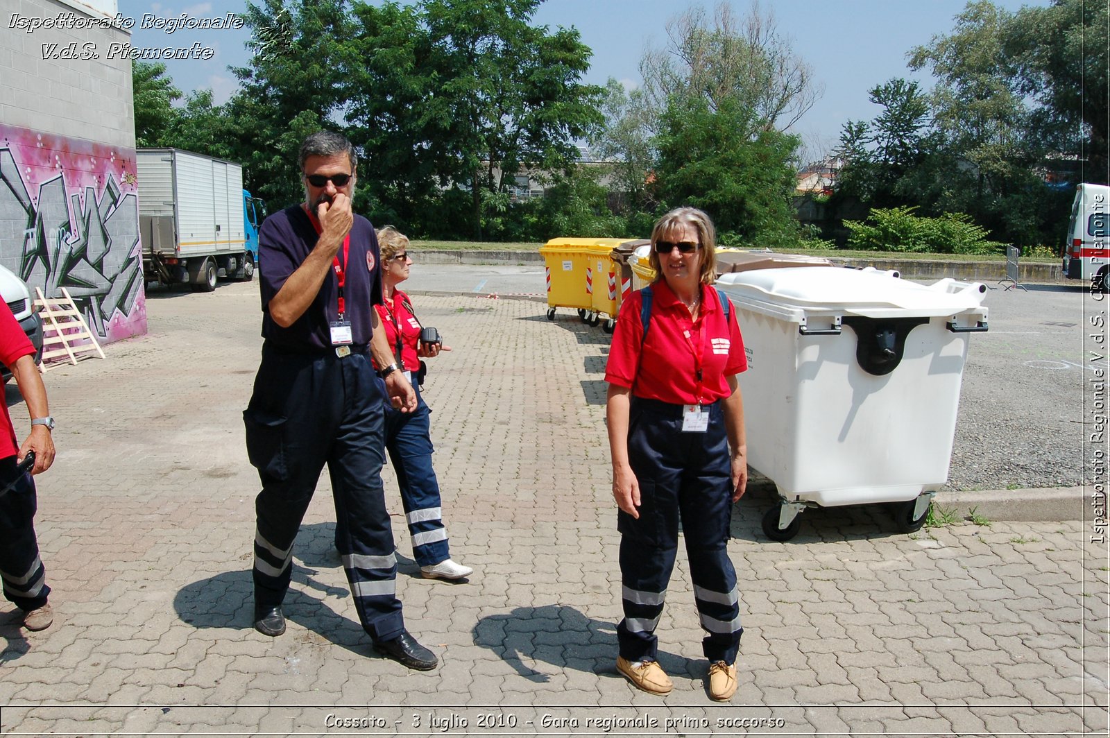 Cossato - 3 luglio 2010 - Gara regionale primo soccorso -  Croce Rossa Italiana - Ispettorato Regionale Volontari del Soccorso Piemonte