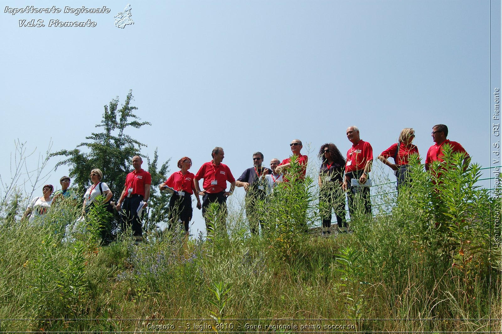 Cossato - 3 luglio 2010 - Gara regionale primo soccorso -  Croce Rossa Italiana - Ispettorato Regionale Volontari del Soccorso Piemonte