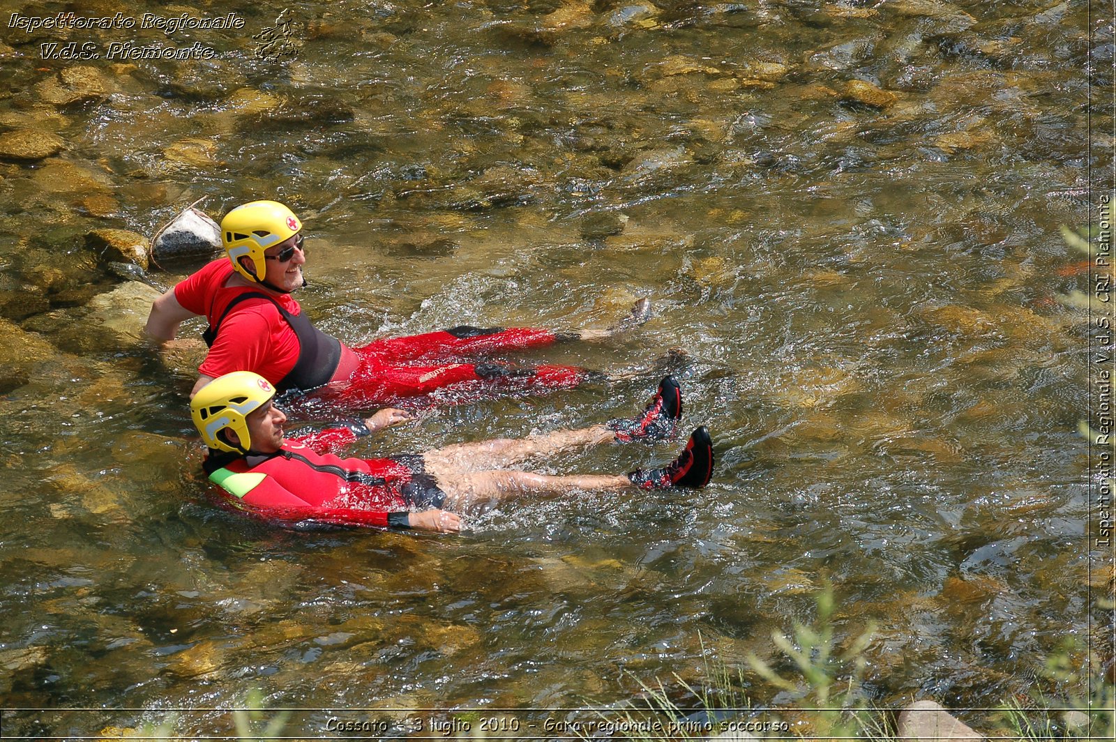 Cossato - 3 luglio 2010 - Gara regionale primo soccorso -  Croce Rossa Italiana - Ispettorato Regionale Volontari del Soccorso Piemonte