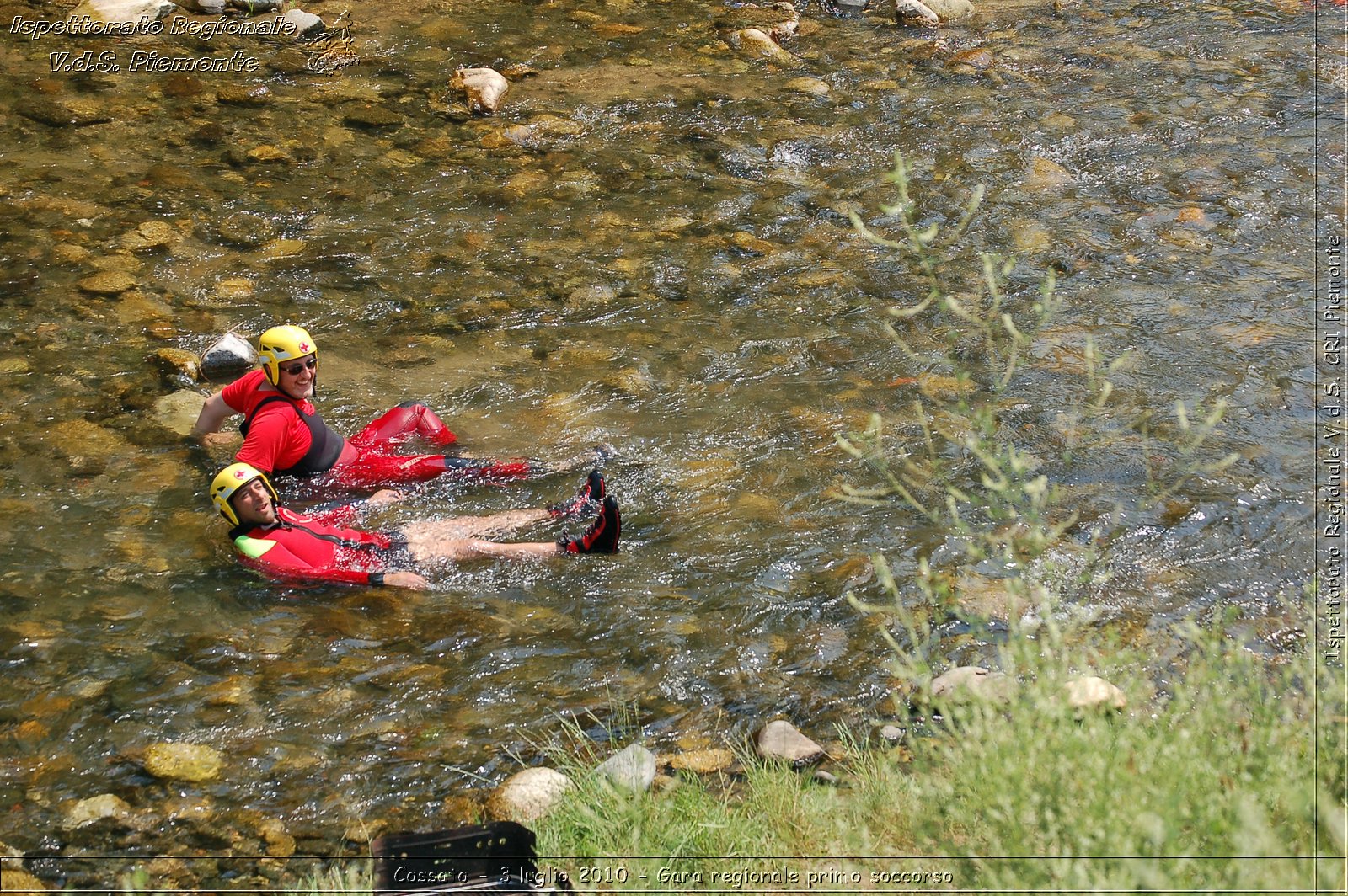 Cossato - 3 luglio 2010 - Gara regionale primo soccorso -  Croce Rossa Italiana - Ispettorato Regionale Volontari del Soccorso Piemonte