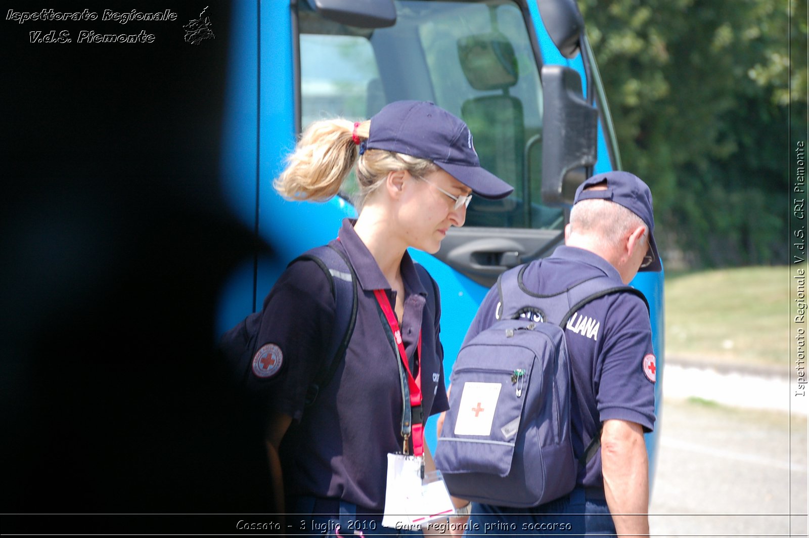 Cossato - 3 luglio 2010 - Gara regionale primo soccorso -  Croce Rossa Italiana - Ispettorato Regionale Volontari del Soccorso Piemonte