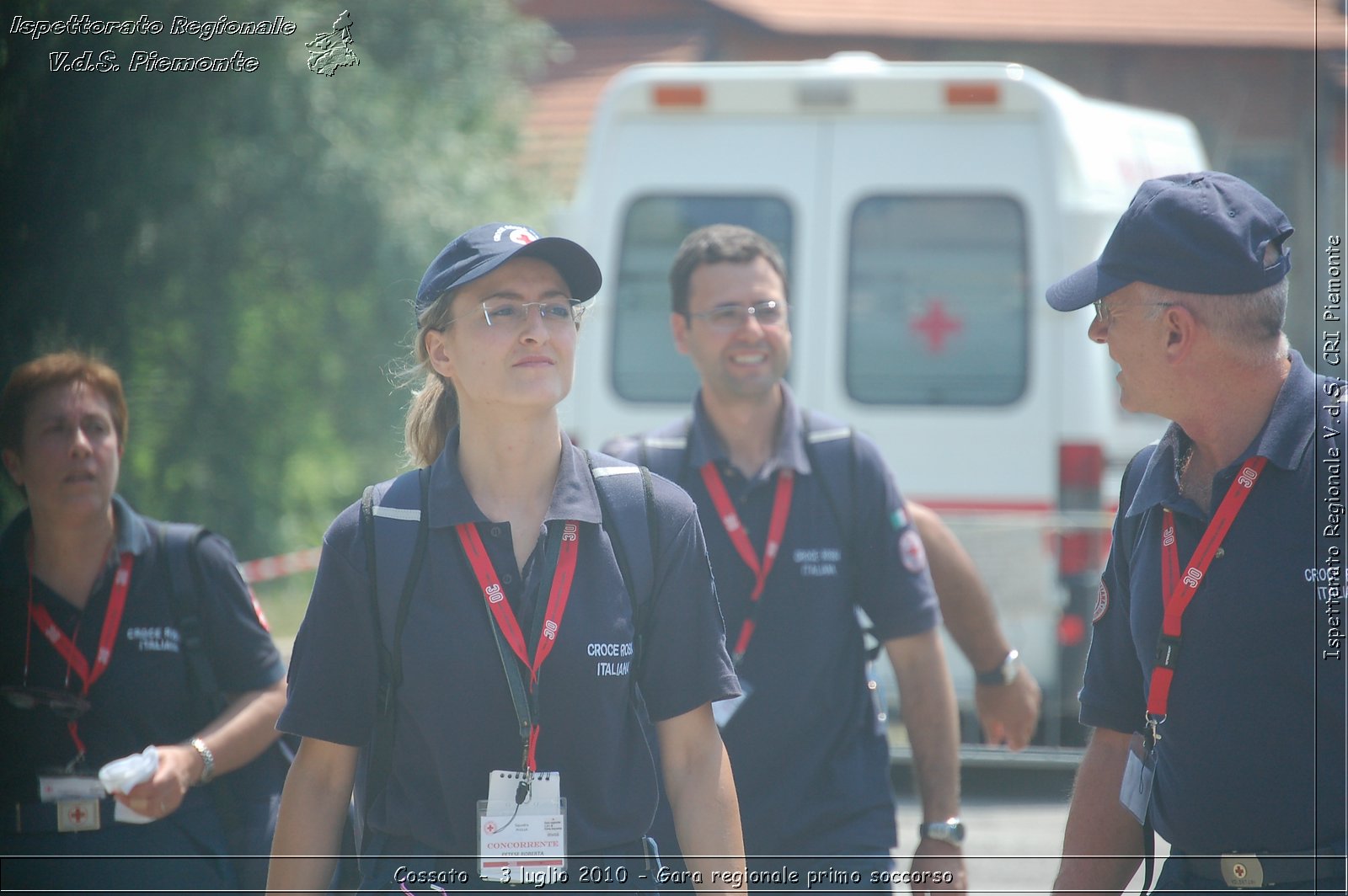 Cossato - 3 luglio 2010 - Gara regionale primo soccorso -  Croce Rossa Italiana - Ispettorato Regionale Volontari del Soccorso Piemonte