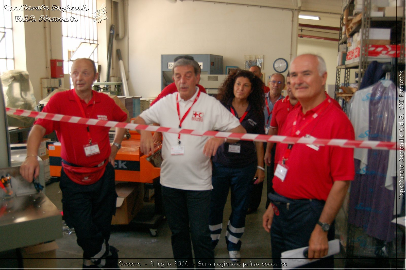 Cossato - 3 luglio 2010 - Gara regionale primo soccorso -  Croce Rossa Italiana - Ispettorato Regionale Volontari del Soccorso Piemonte