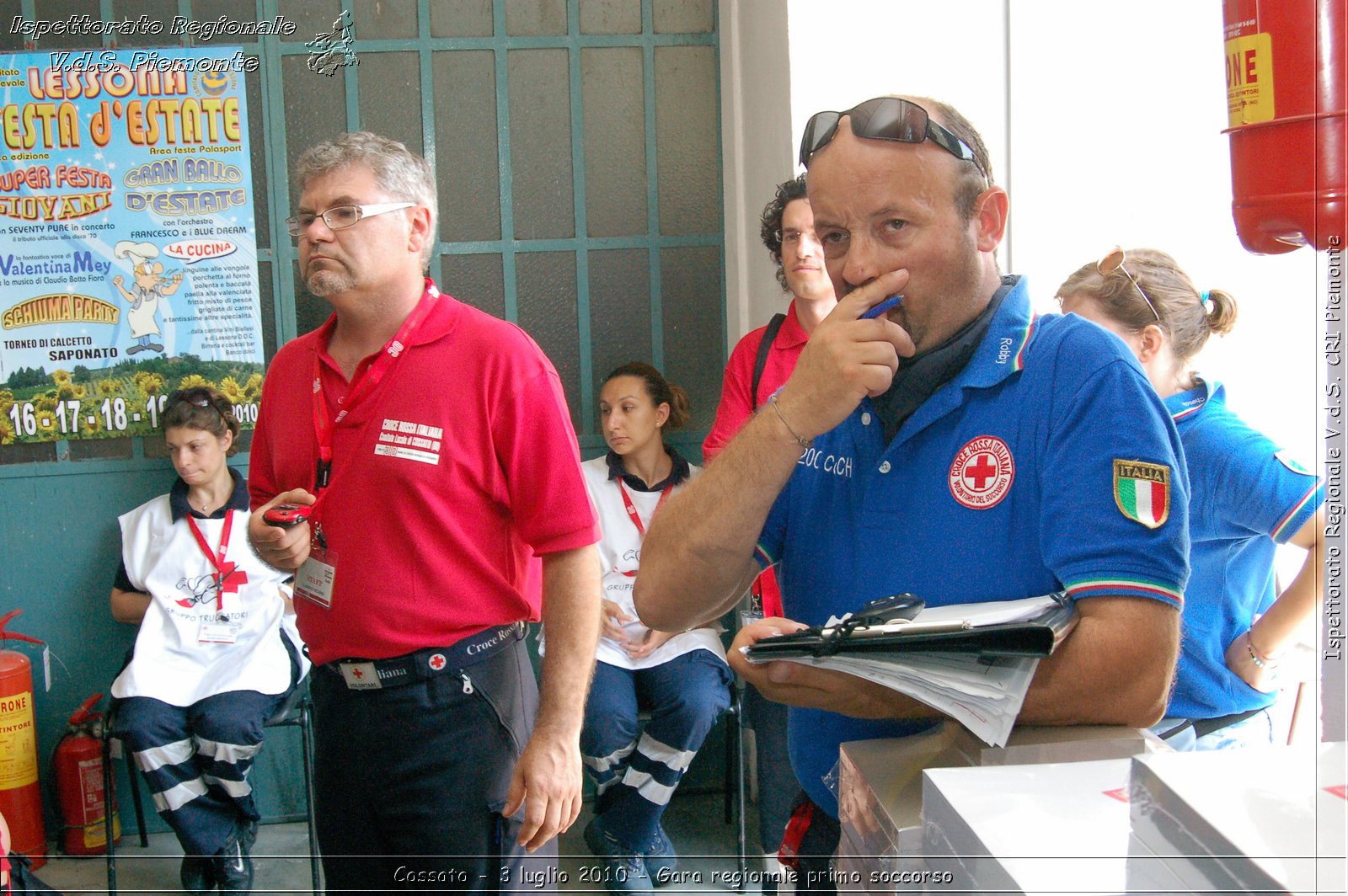 Cossato - 3 luglio 2010 - Gara regionale primo soccorso -  Croce Rossa Italiana - Ispettorato Regionale Volontari del Soccorso Piemonte