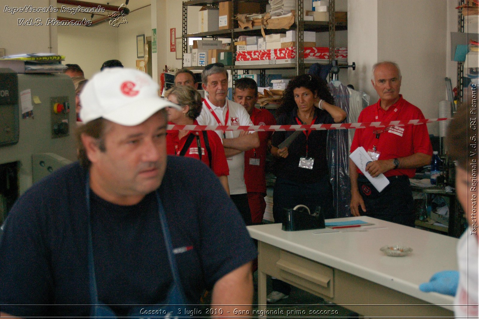 Cossato - 3 luglio 2010 - Gara regionale primo soccorso -  Croce Rossa Italiana - Ispettorato Regionale Volontari del Soccorso Piemonte