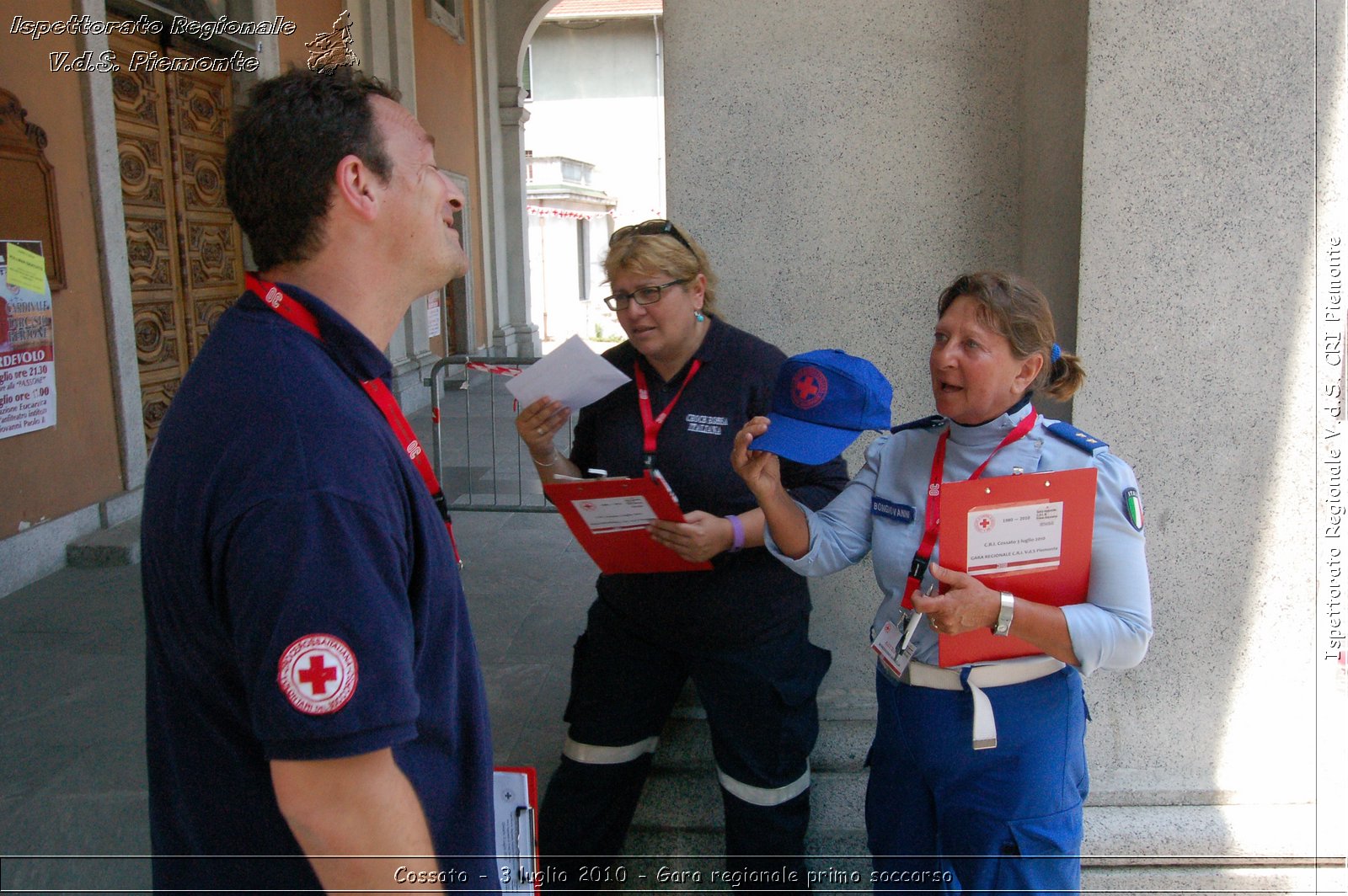 Cossato - 3 luglio 2010 - Gara regionale primo soccorso -  Croce Rossa Italiana - Ispettorato Regionale Volontari del Soccorso Piemonte