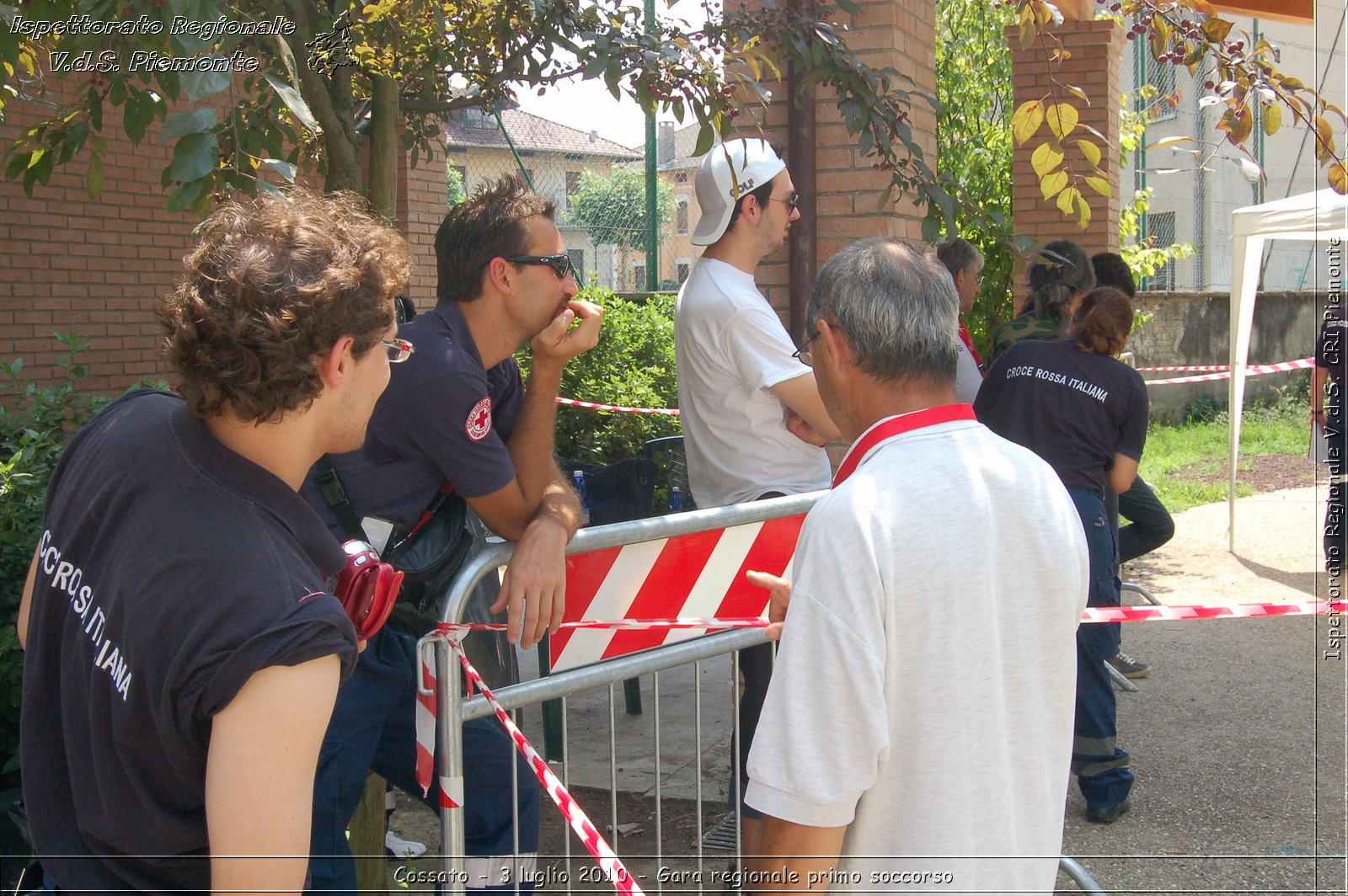 Cossato - 3 luglio 2010 - Gara regionale primo soccorso -  Croce Rossa Italiana - Ispettorato Regionale Volontari del Soccorso Piemonte