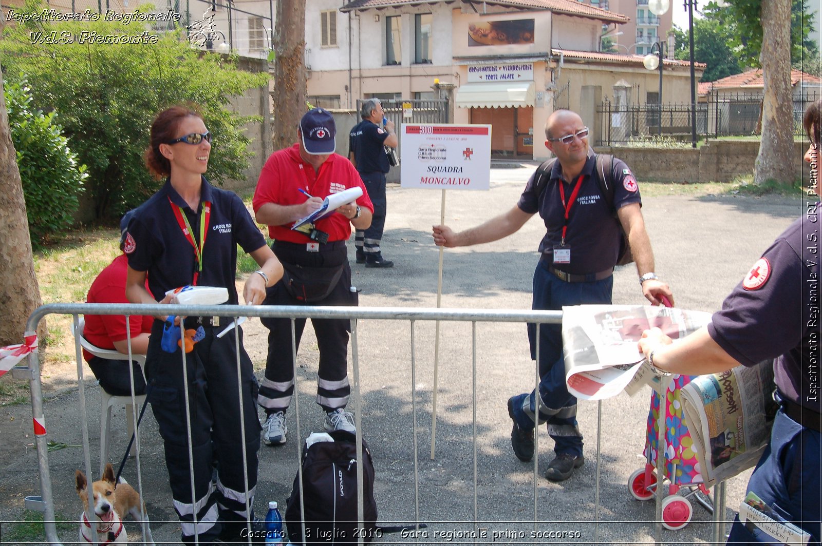 Cossato - 3 luglio 2010 - Gara regionale primo soccorso -  Croce Rossa Italiana - Ispettorato Regionale Volontari del Soccorso Piemonte