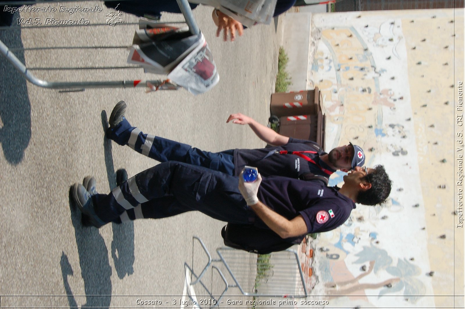 Cossato - 3 luglio 2010 - Gara regionale primo soccorso -  Croce Rossa Italiana - Ispettorato Regionale Volontari del Soccorso Piemonte