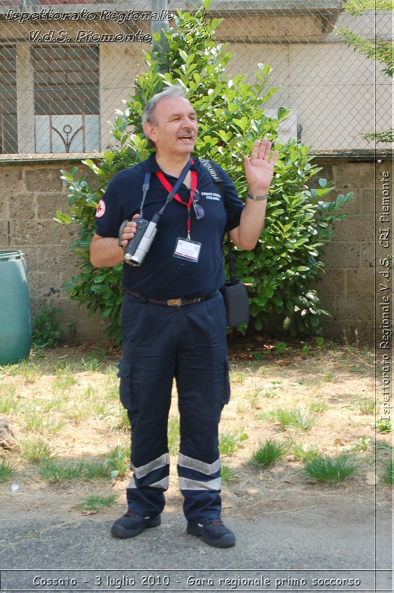 Cossato - 3 luglio 2010 - Gara regionale primo soccorso -  Croce Rossa Italiana - Ispettorato Regionale Volontari del Soccorso Piemonte