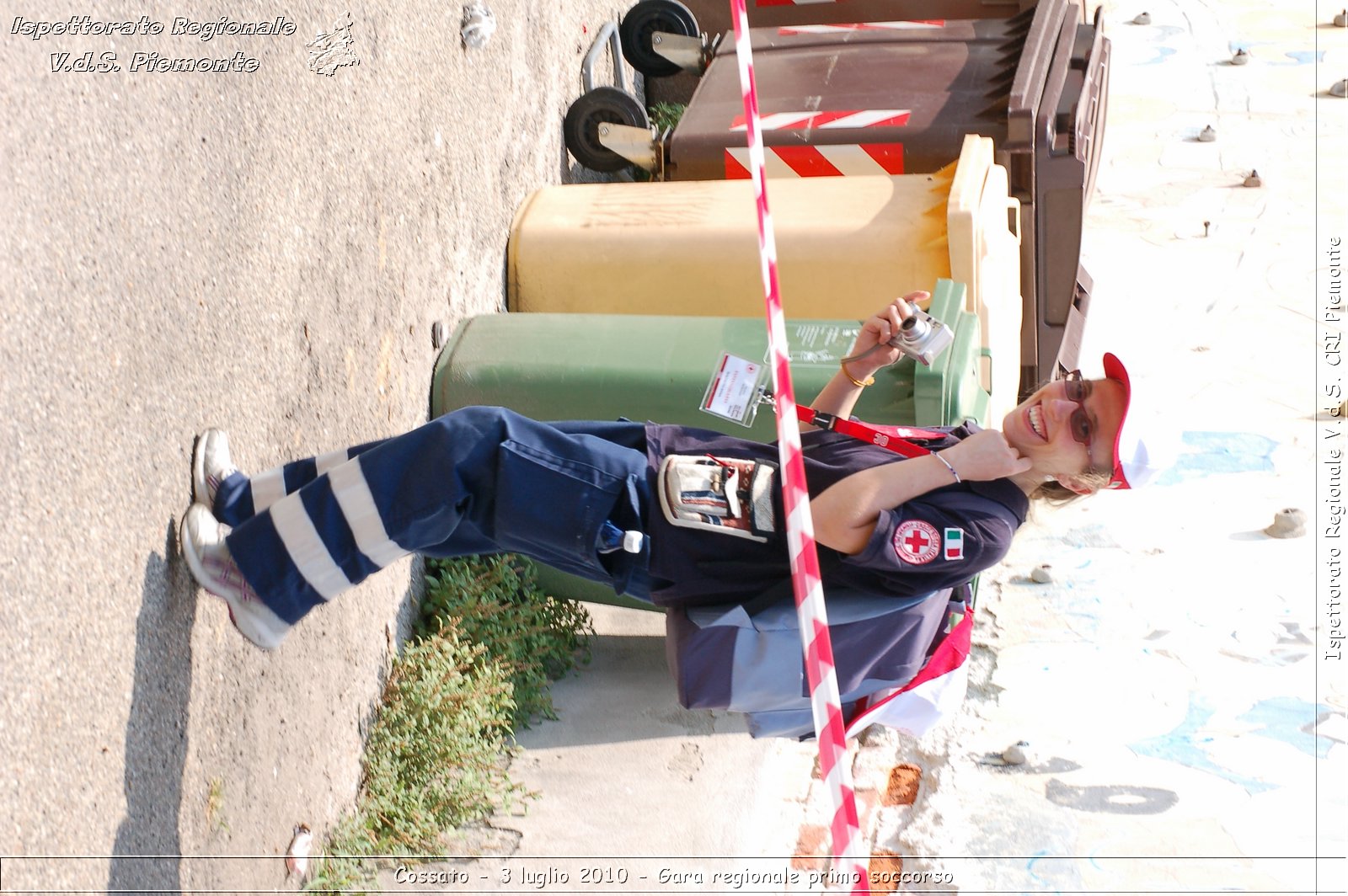 Cossato - 3 luglio 2010 - Gara regionale primo soccorso -  Croce Rossa Italiana - Ispettorato Regionale Volontari del Soccorso Piemonte