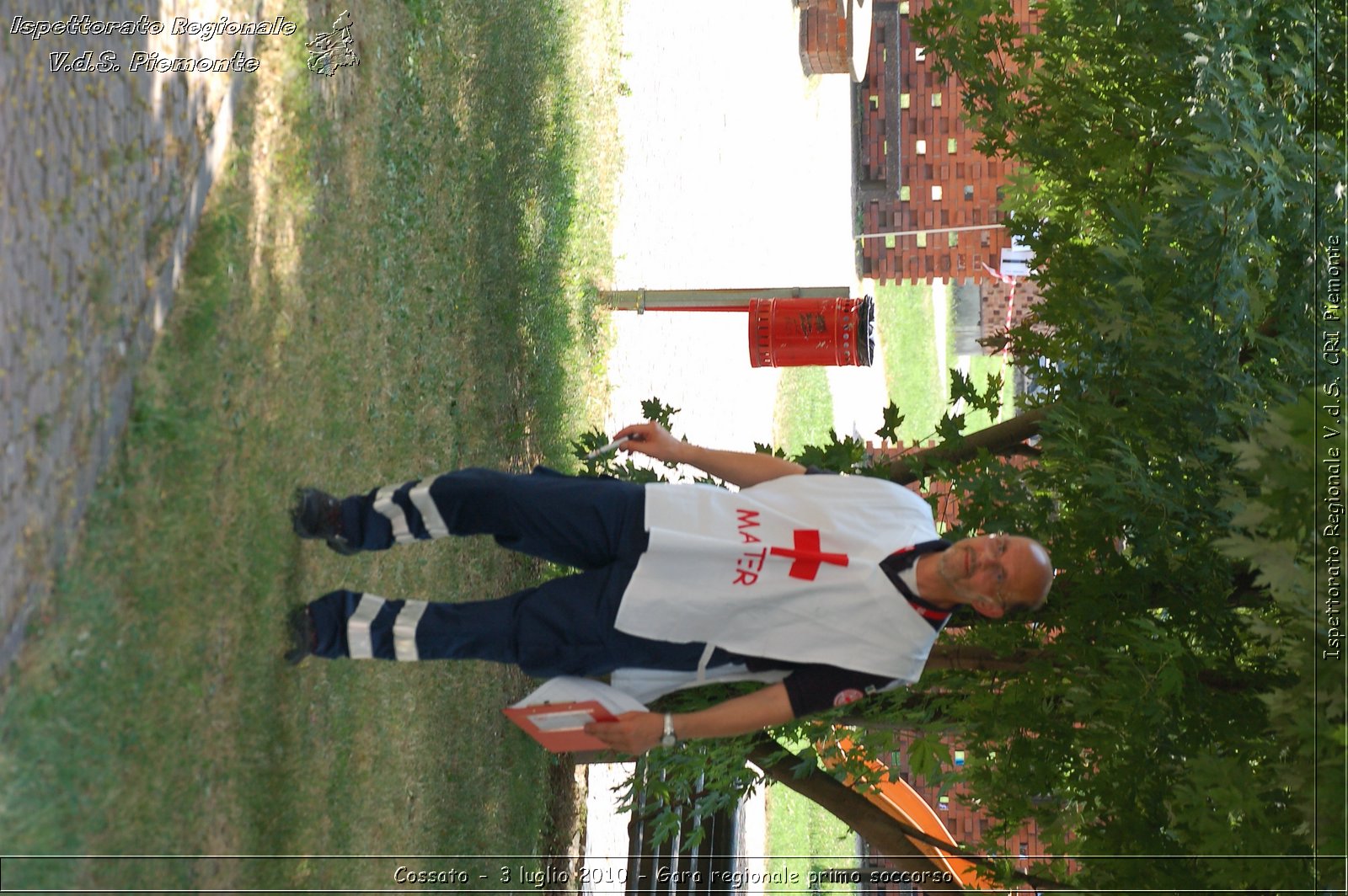 Cossato - 3 luglio 2010 - Gara regionale primo soccorso -  Croce Rossa Italiana - Ispettorato Regionale Volontari del Soccorso Piemonte