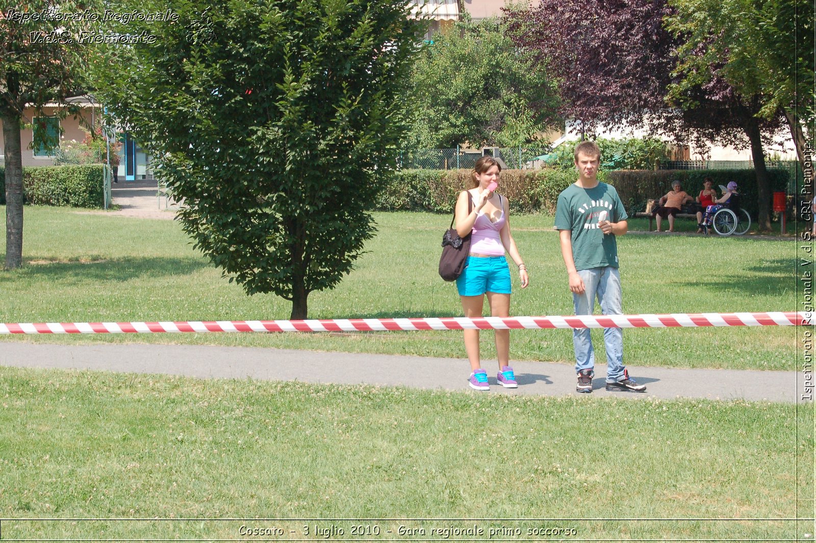 Cossato - 3 luglio 2010 - Gara regionale primo soccorso -  Croce Rossa Italiana - Ispettorato Regionale Volontari del Soccorso Piemonte