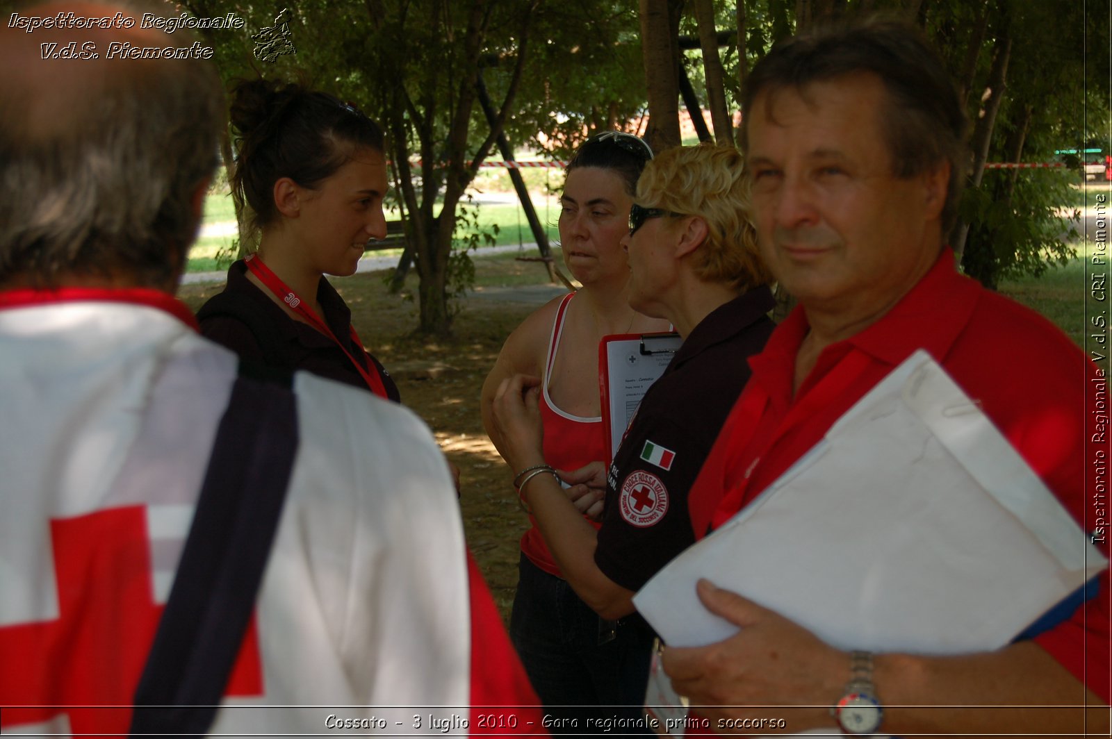 Cossato - 3 luglio 2010 - Gara regionale primo soccorso -  Croce Rossa Italiana - Ispettorato Regionale Volontari del Soccorso Piemonte