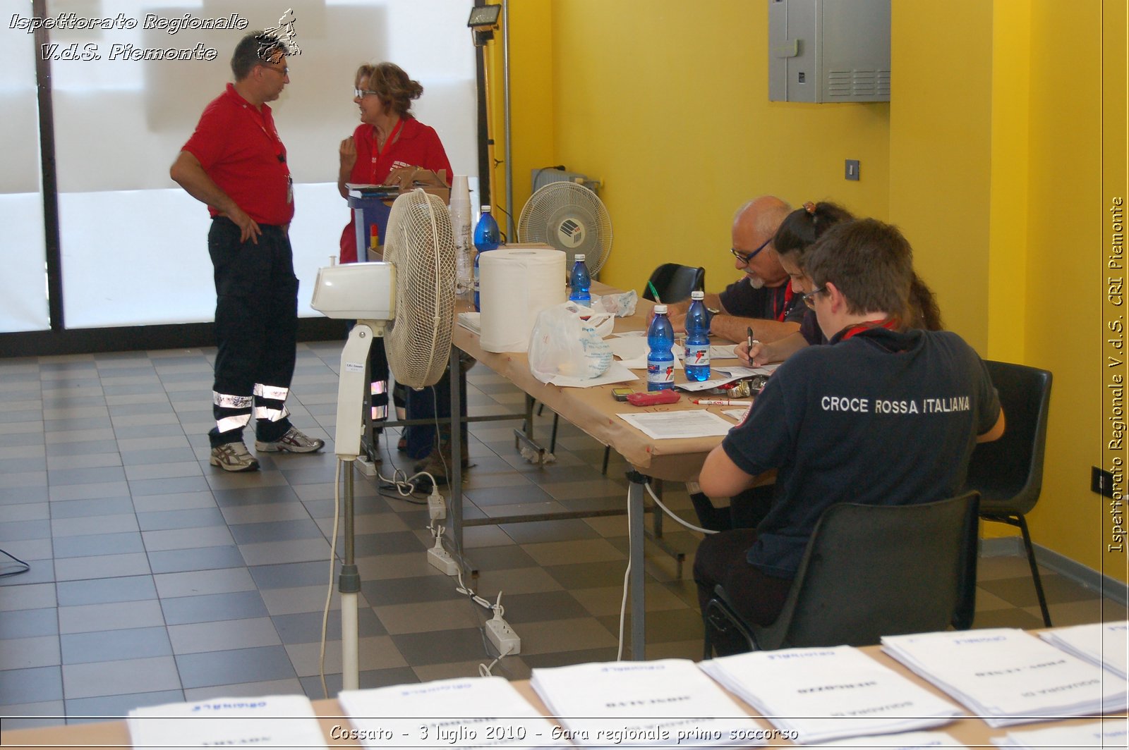 Cossato - 3 luglio 2010 - Gara regionale primo soccorso -  Croce Rossa Italiana - Ispettorato Regionale Volontari del Soccorso Piemonte