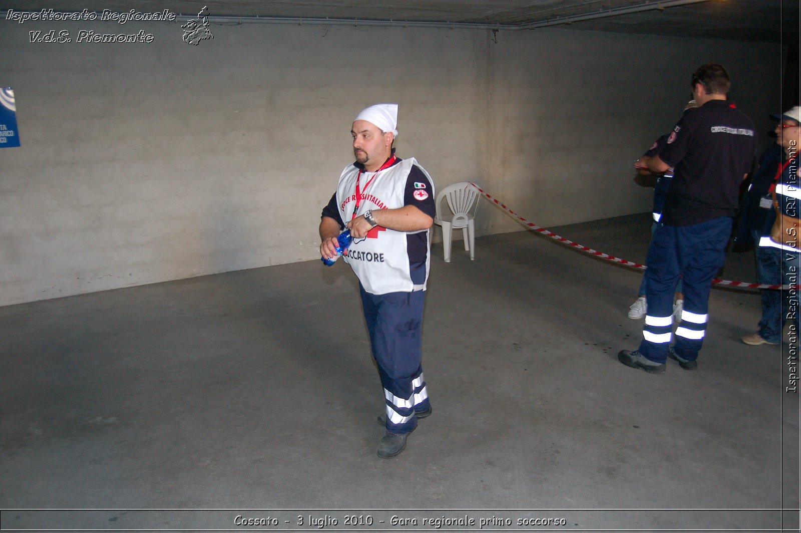 Cossato - 3 luglio 2010 - Gara regionale primo soccorso -  Croce Rossa Italiana - Ispettorato Regionale Volontari del Soccorso Piemonte