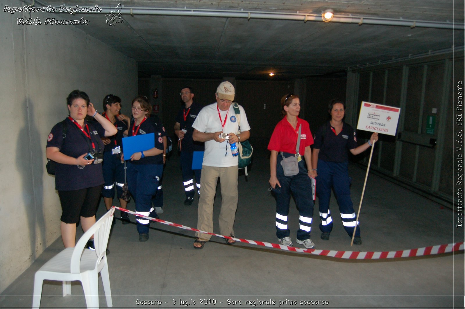 Cossato - 3 luglio 2010 - Gara regionale primo soccorso -  Croce Rossa Italiana - Ispettorato Regionale Volontari del Soccorso Piemonte