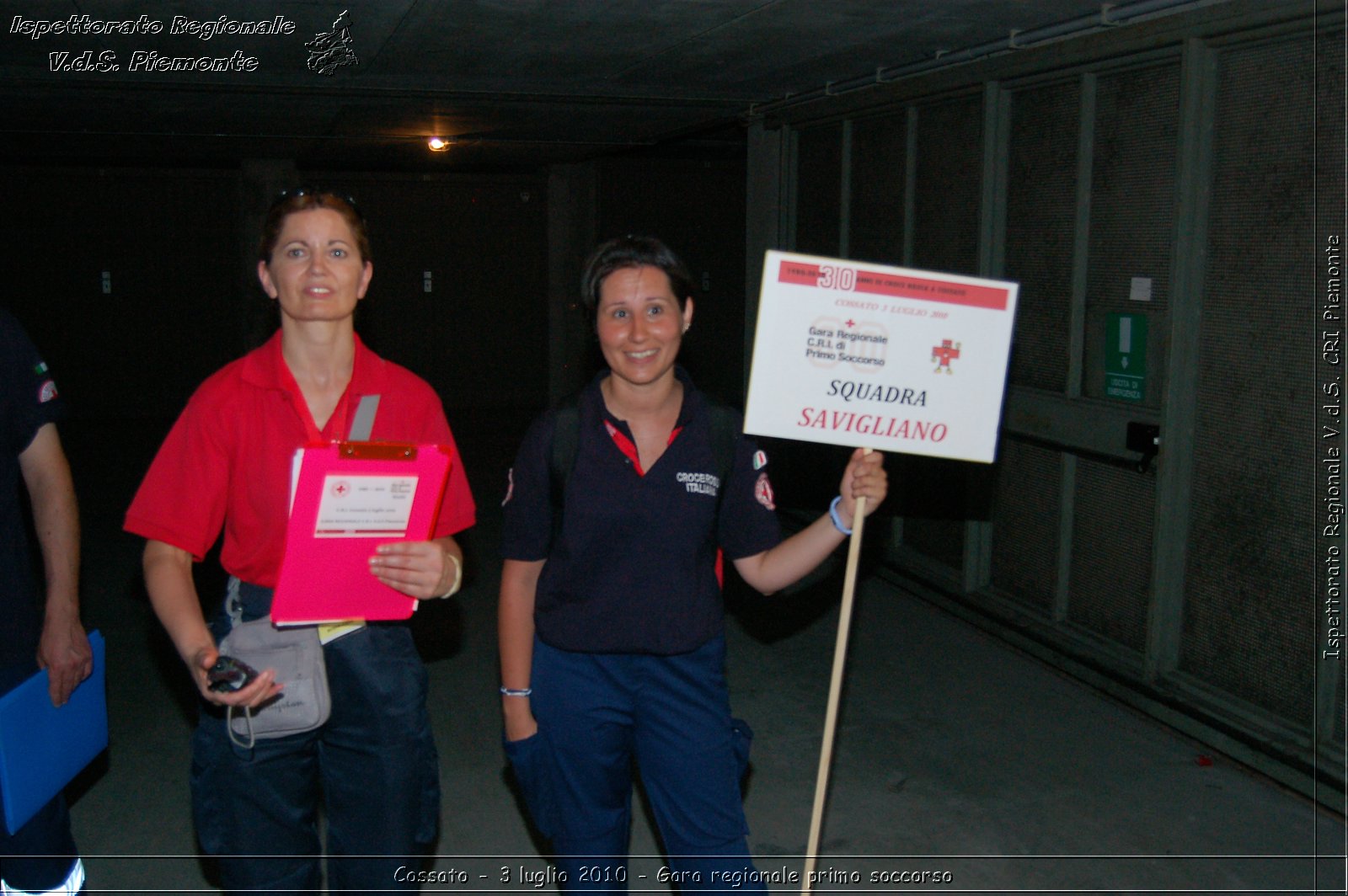 Cossato - 3 luglio 2010 - Gara regionale primo soccorso -  Croce Rossa Italiana - Ispettorato Regionale Volontari del Soccorso Piemonte