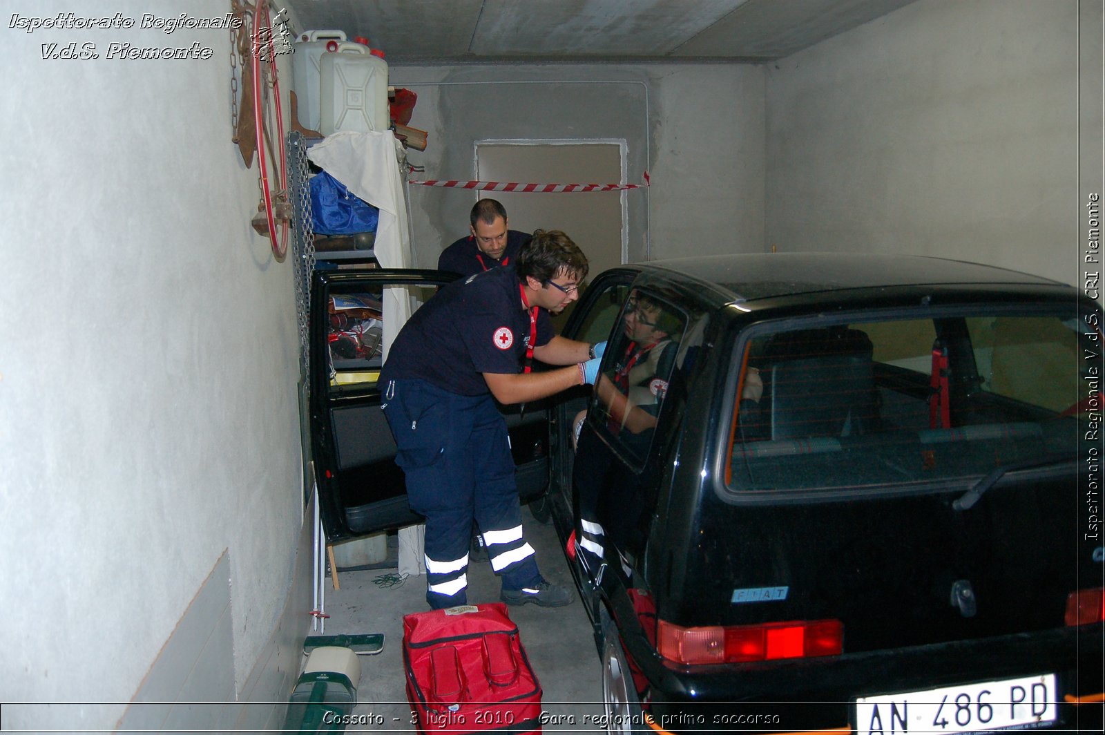 Cossato - 3 luglio 2010 - Gara regionale primo soccorso -  Croce Rossa Italiana - Ispettorato Regionale Volontari del Soccorso Piemonte