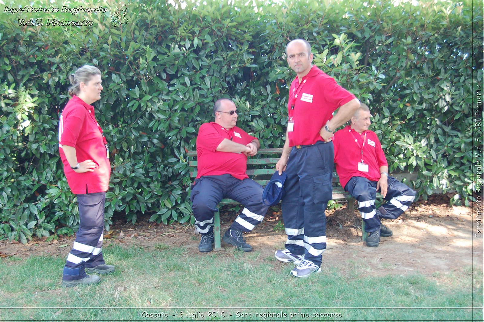 Cossato - 3 luglio 2010 - Gara regionale primo soccorso -  Croce Rossa Italiana - Ispettorato Regionale Volontari del Soccorso Piemonte