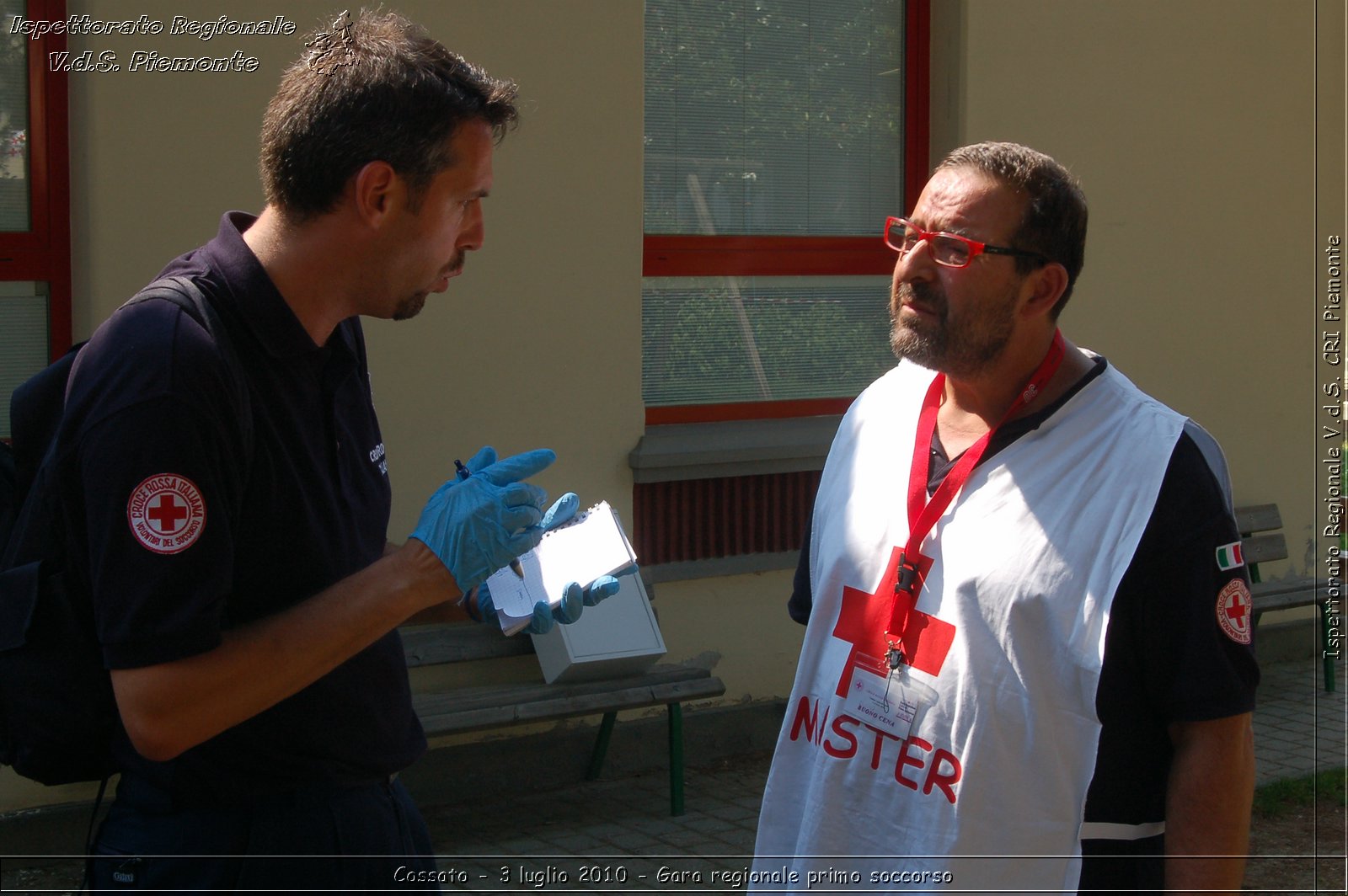 Cossato - 3 luglio 2010 - Gara regionale primo soccorso -  Croce Rossa Italiana - Ispettorato Regionale Volontari del Soccorso Piemonte