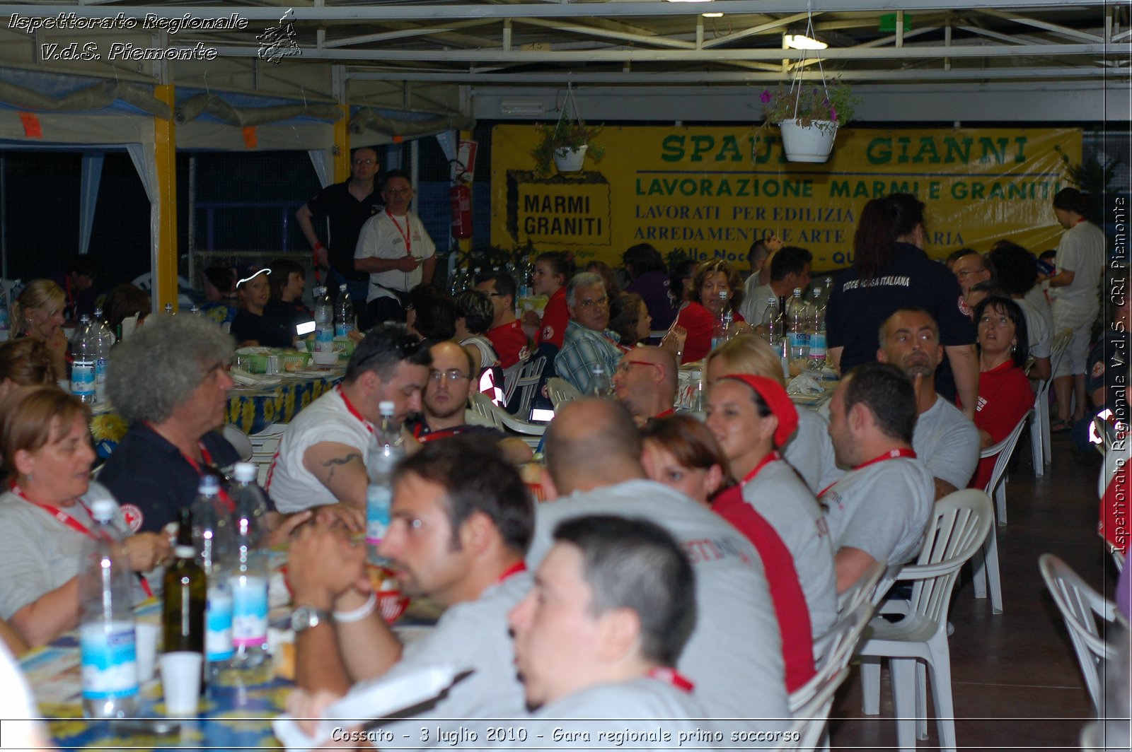 Cossato - 3 luglio 2010 - Gara regionale primo soccorso - premiazioni -  Croce Rossa Italiana - Ispettorato Regionale Volontari del Soccorso Piemonte