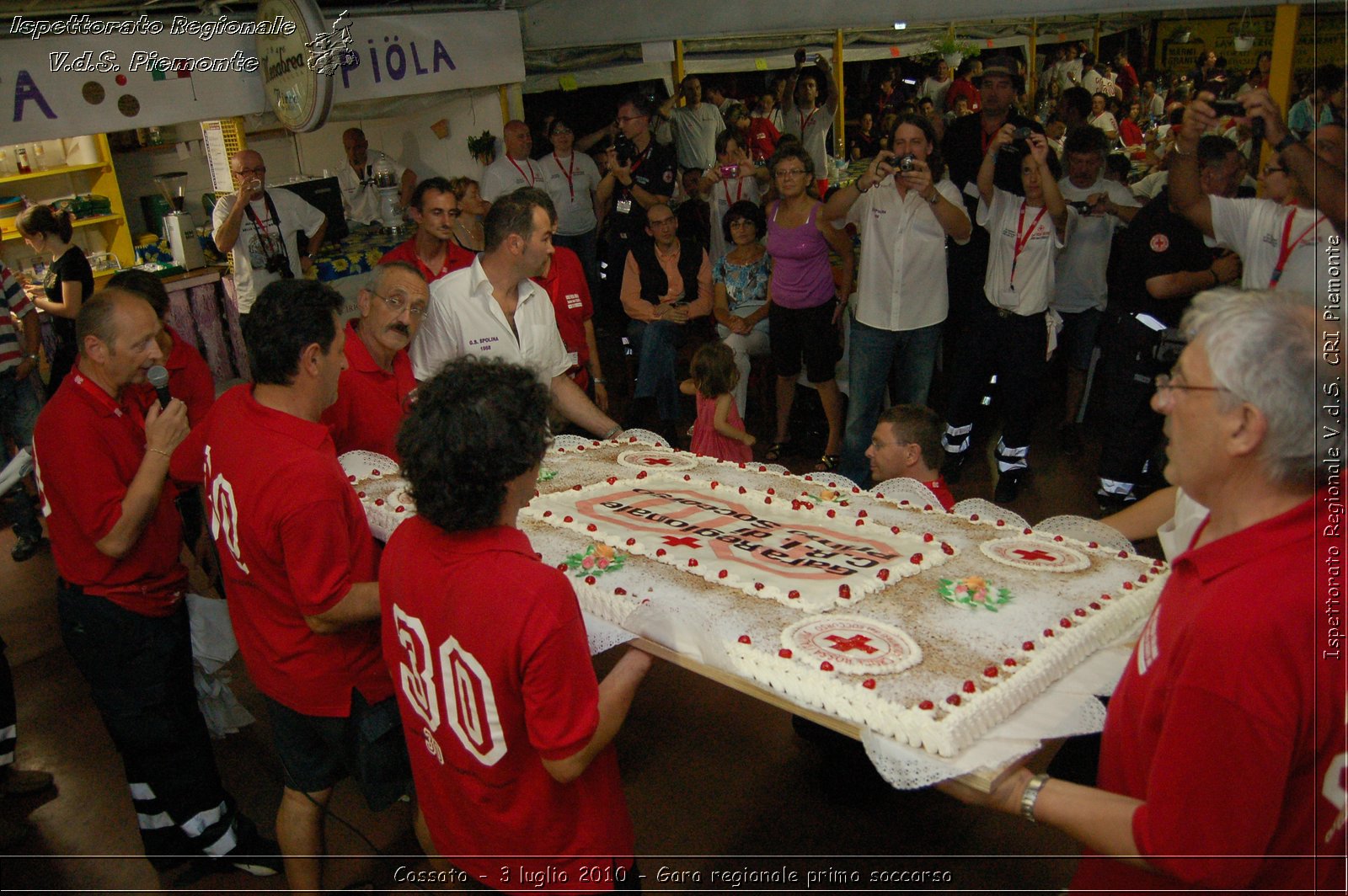 Cossato - 3 luglio 2010 - Gara regionale primo soccorso - premiazioni -  Croce Rossa Italiana - Ispettorato Regionale Volontari del Soccorso Piemonte